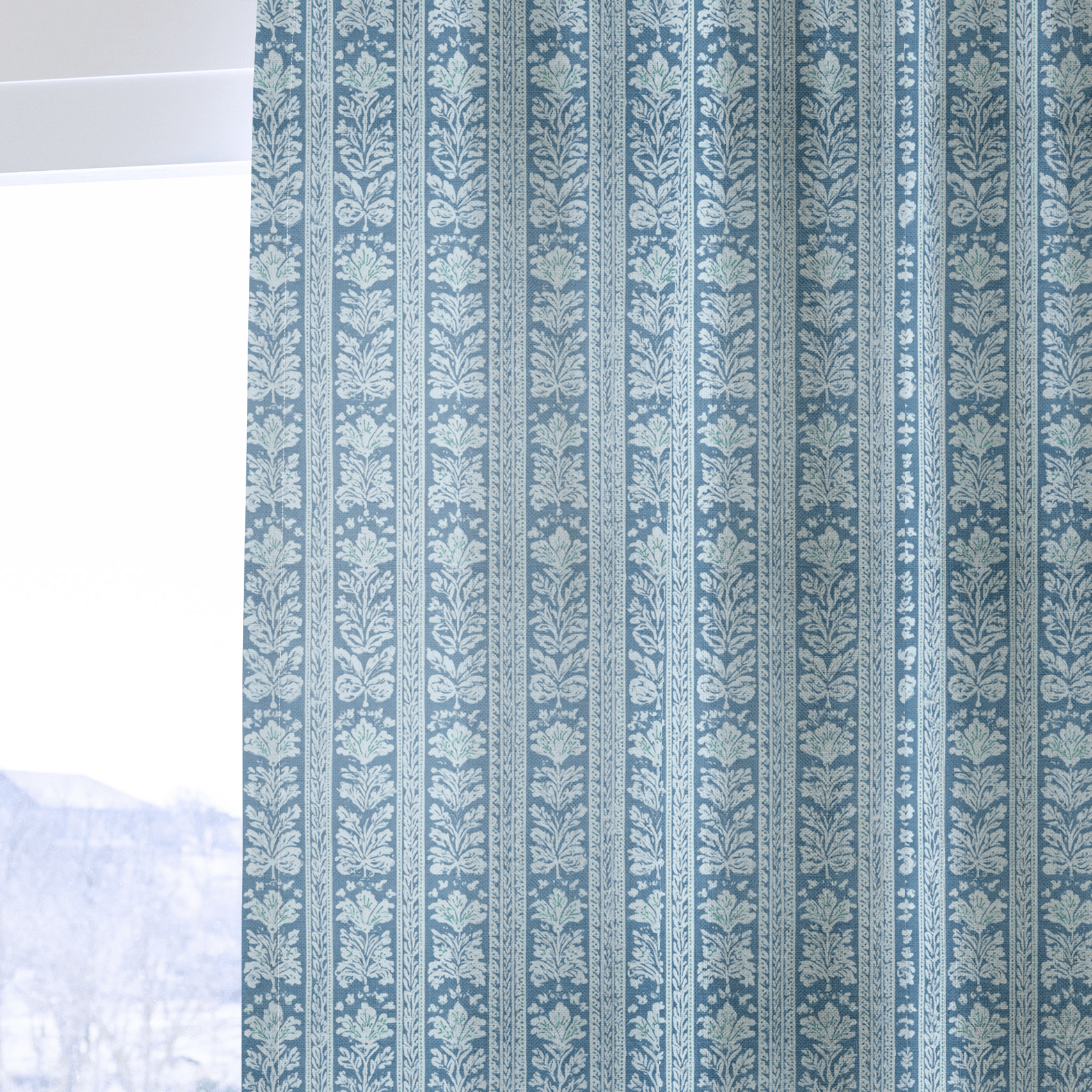 Blue Parlour - Drapery - Lemon Park
