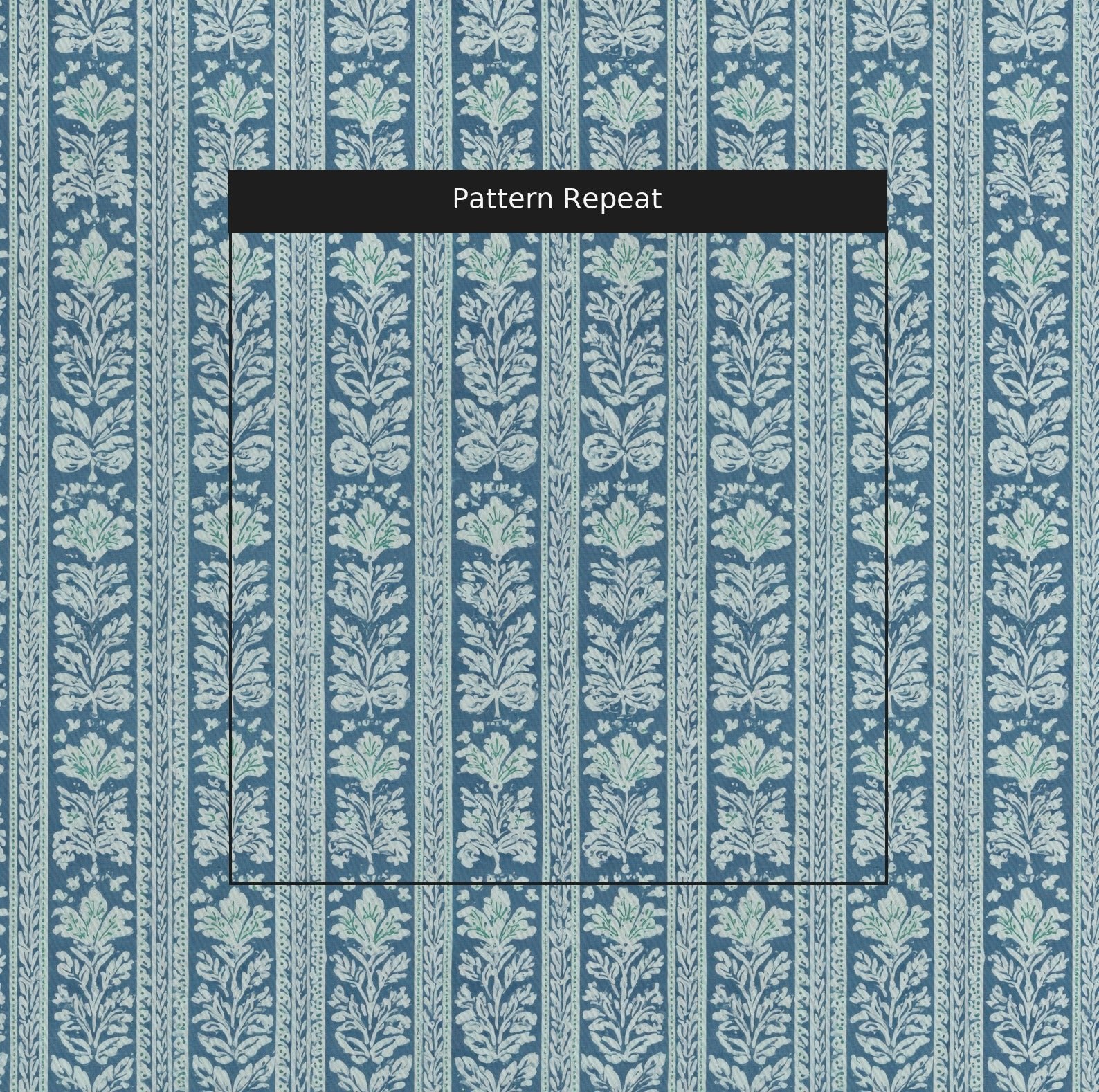 Blue Parlour - Fabric - Lemon Park