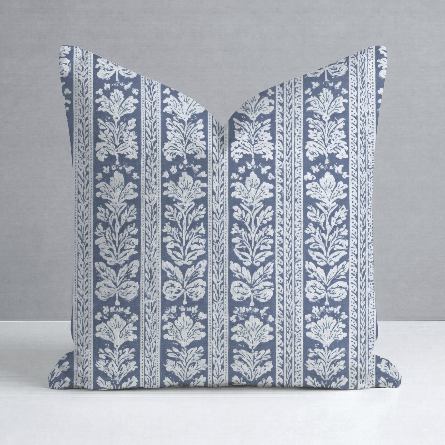 Blue Parlour Navy Throw Pillow - Lemon Park