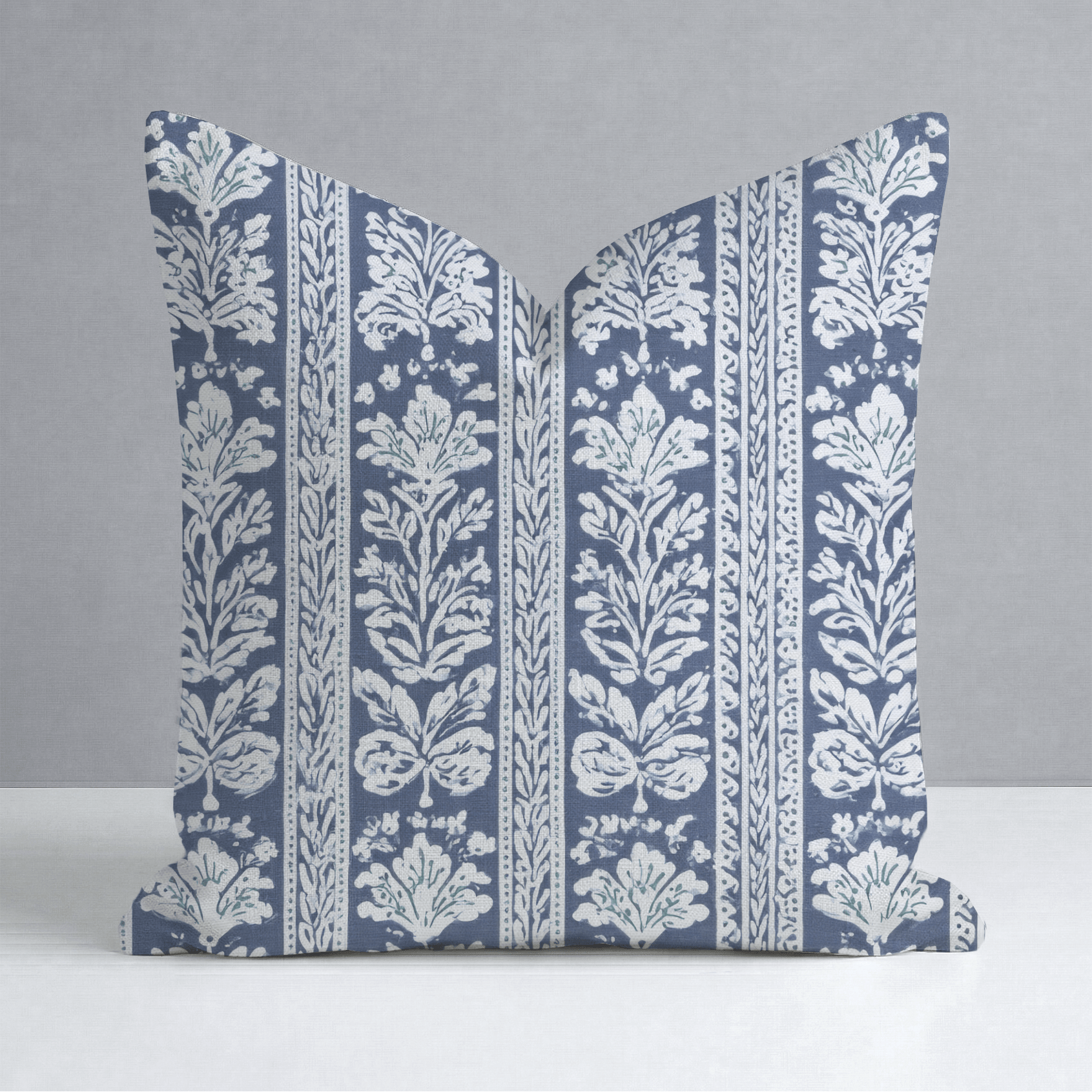 Blue Parlour Navy Throw Pillow - Lemon Park