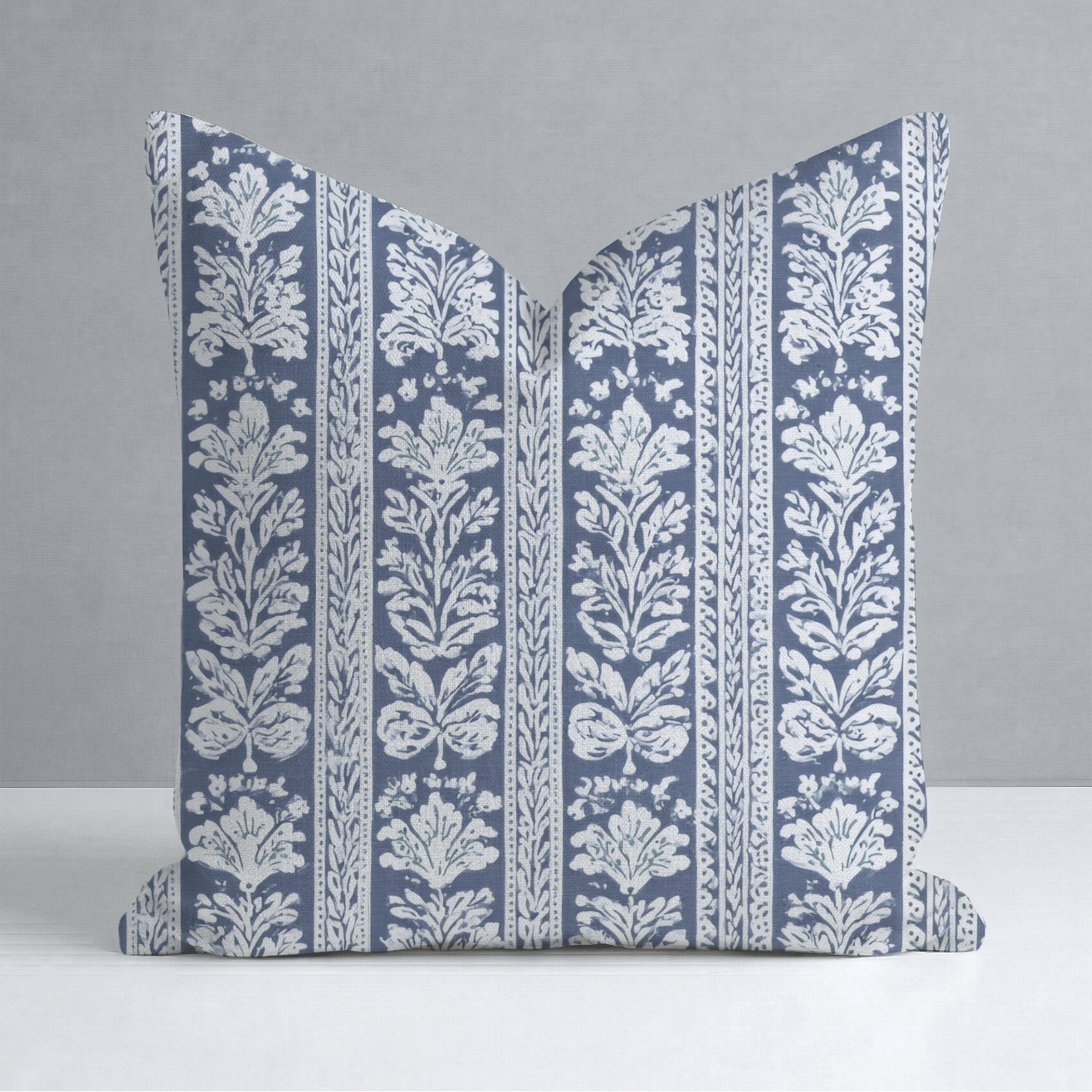 Blue Parlour Navy Throw Pillow - Lemon Park