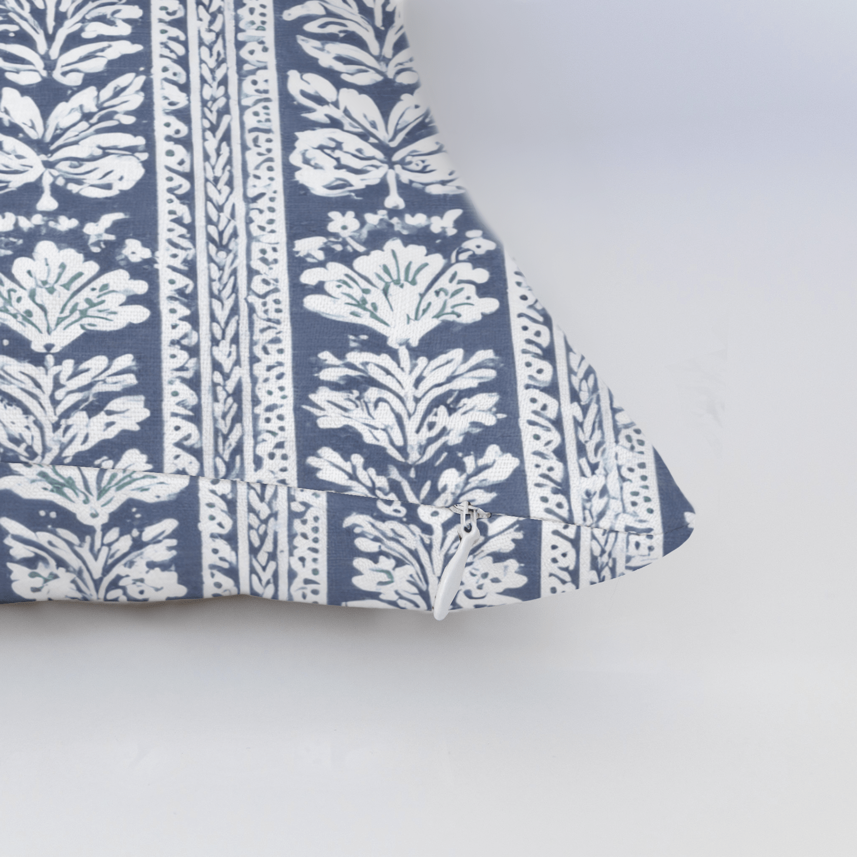 Blue Parlour Navy Throw Pillow - Lemon Park