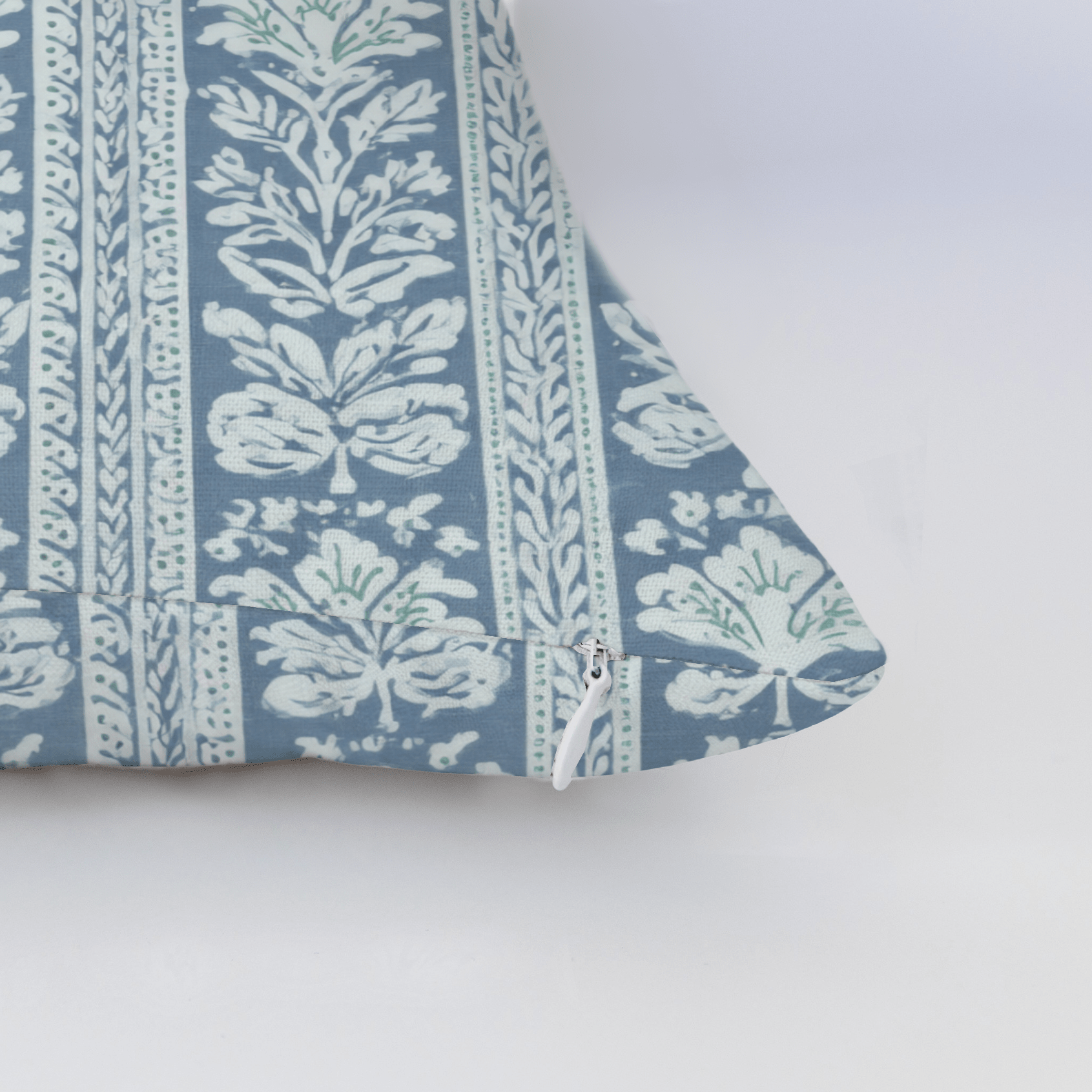 Blue Parlour Throw Pillow - Lemon Park