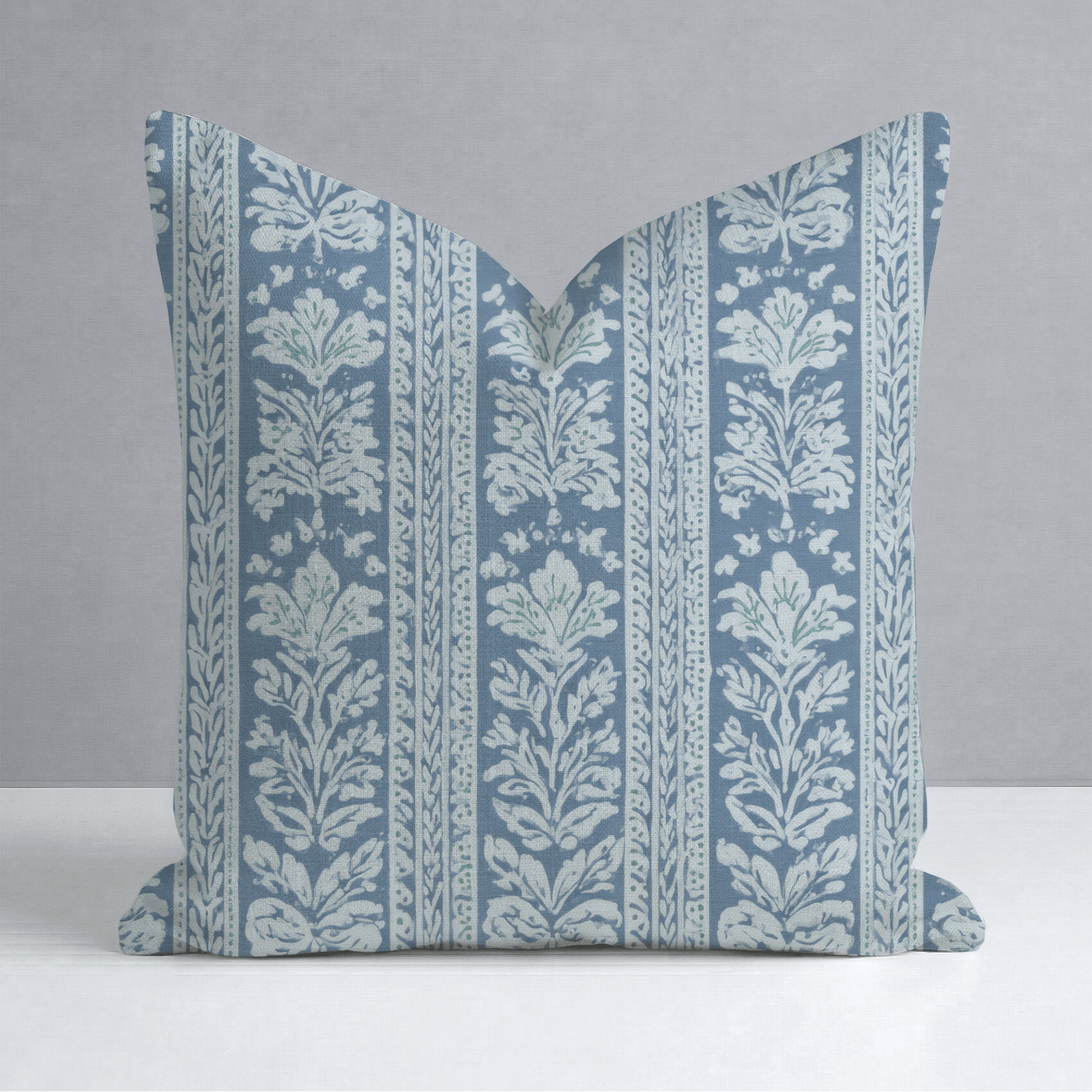 Blue Parlour Throw Pillow - Lemon Park