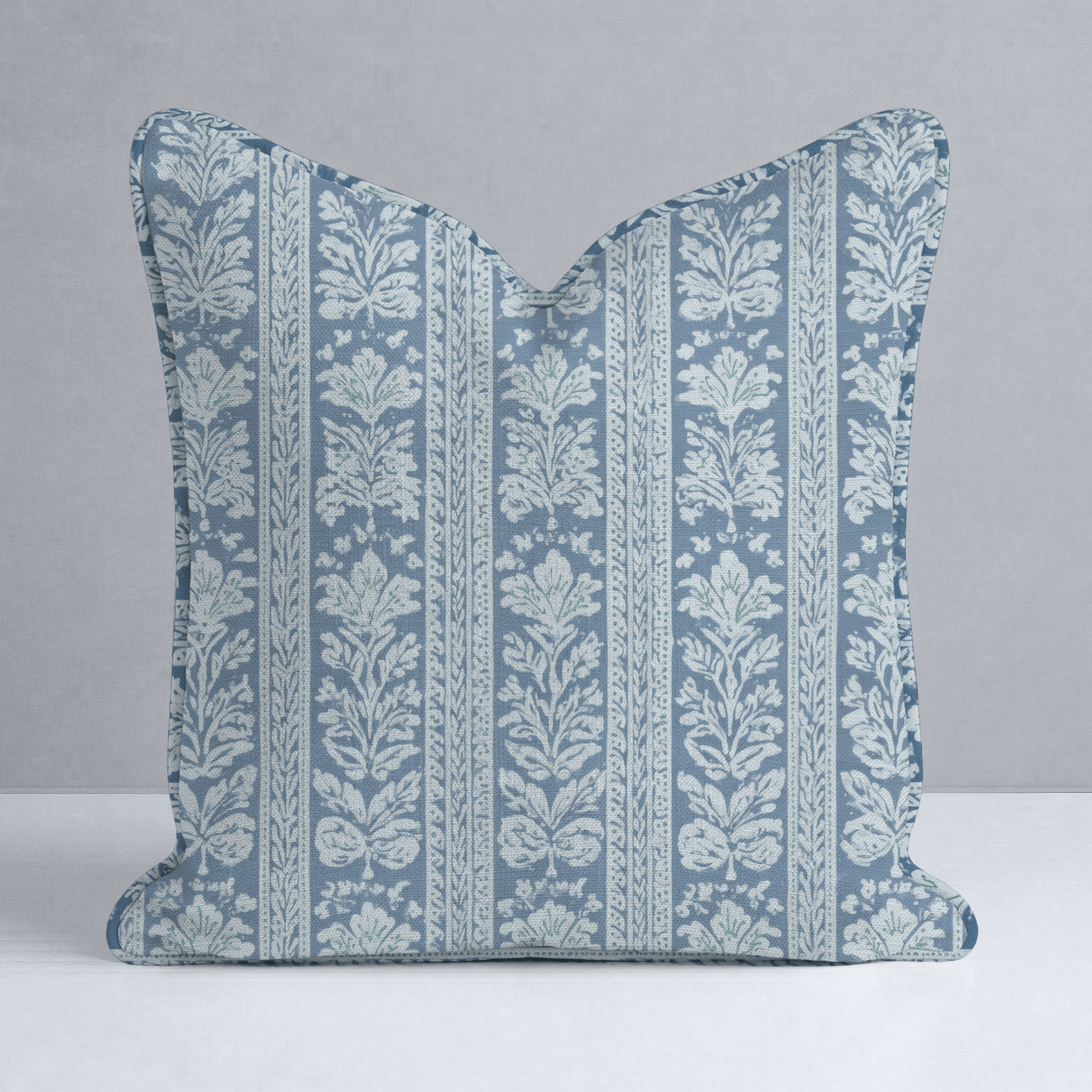 Blue Parlour Throw Pillow - Lemon Park