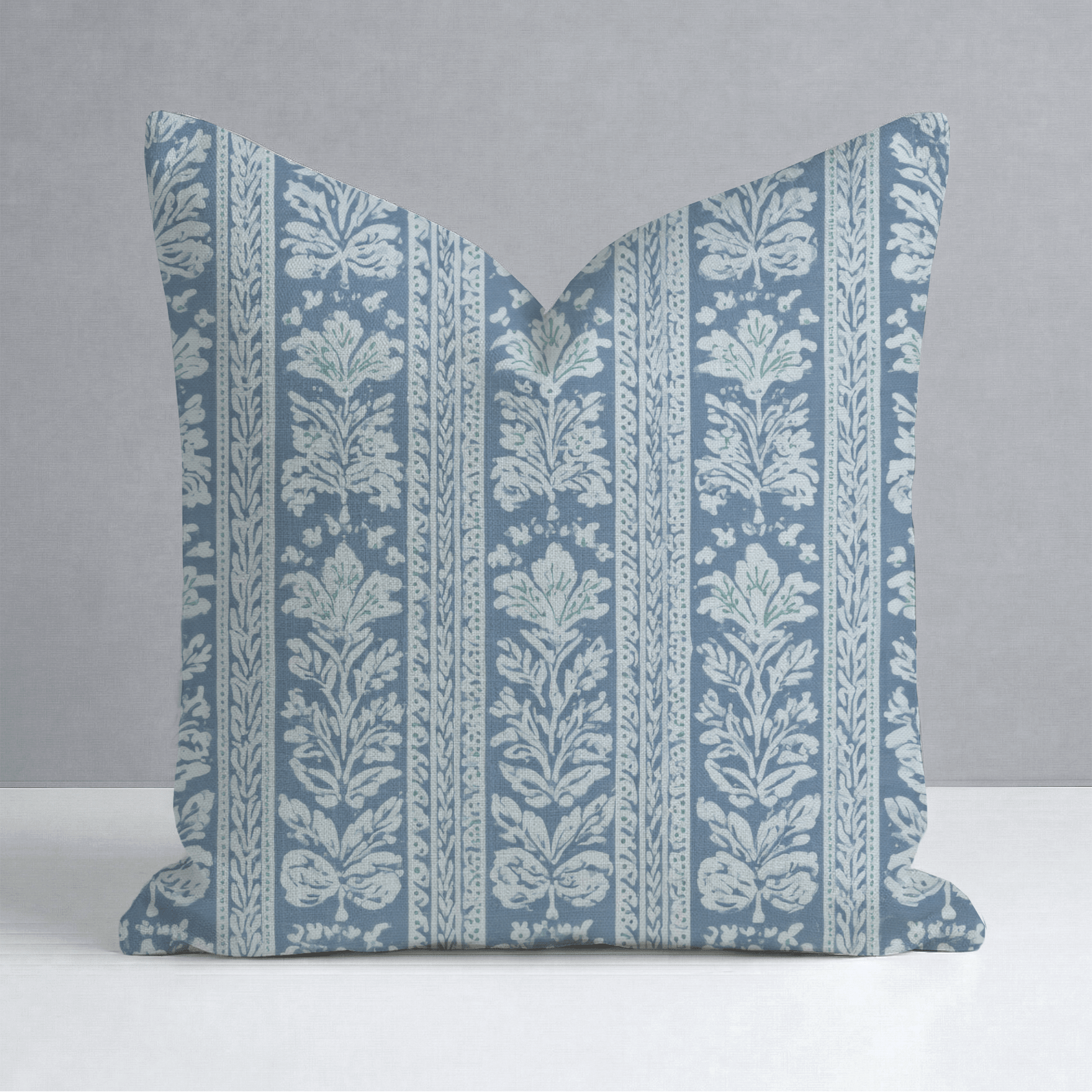 Blue Parlour Throw Pillow - Lemon Park
