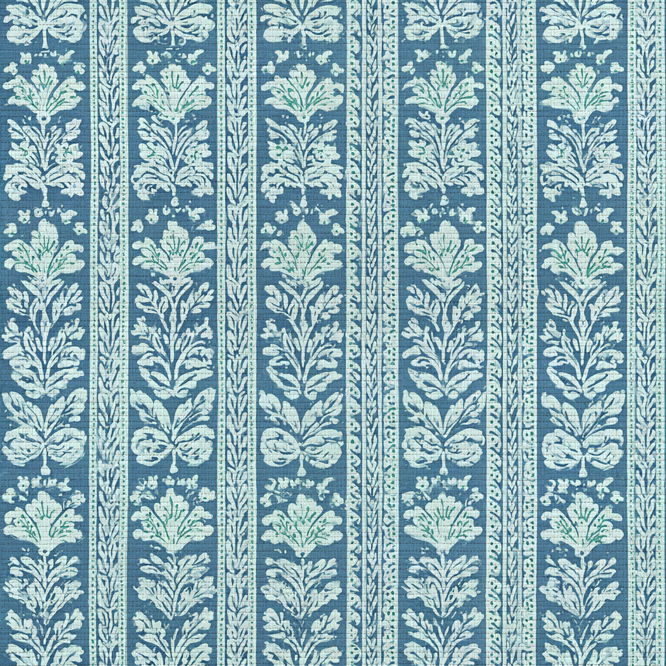 Blue Parlour Faux Grasscloth Wallpaper