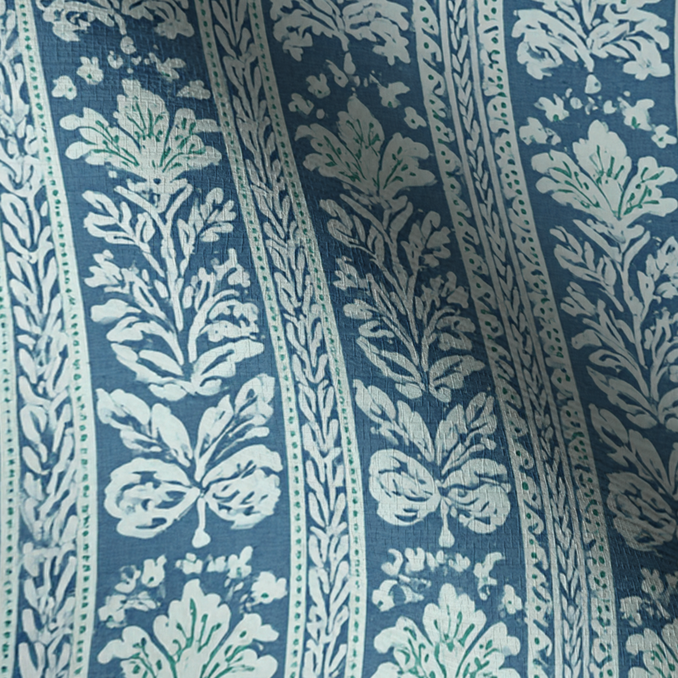 Blue Parlour Faux Grasscloth Wallpaper