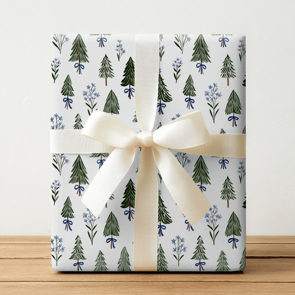 Blue Pine - Wrapping Paper - Lemon Park