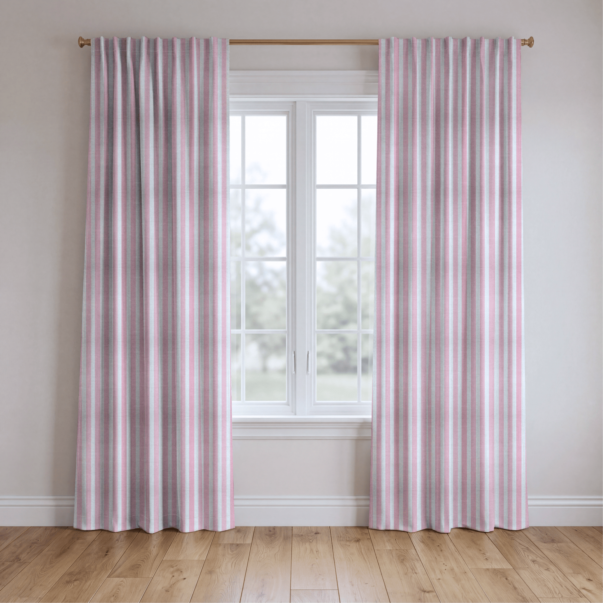 Blue & Pink Spencer - Drapery - Lemon Park