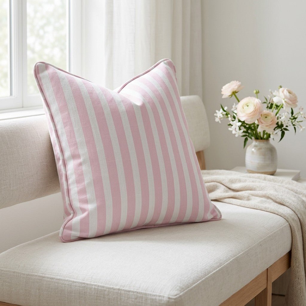 Blue & Pink Spencer Throw Pillow - Lemon Park