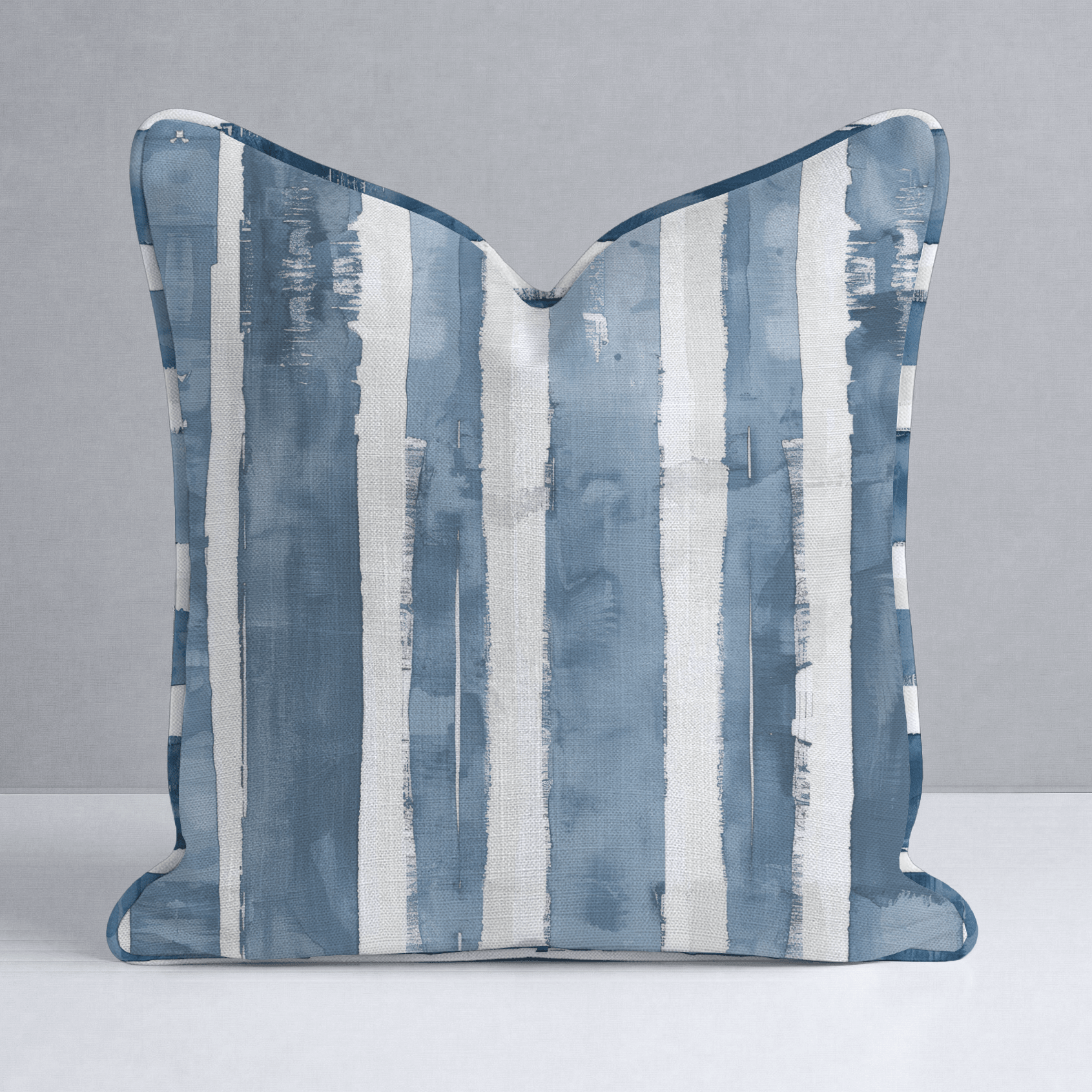 Blue Rhapsody Throw Pillow - Lemon Park