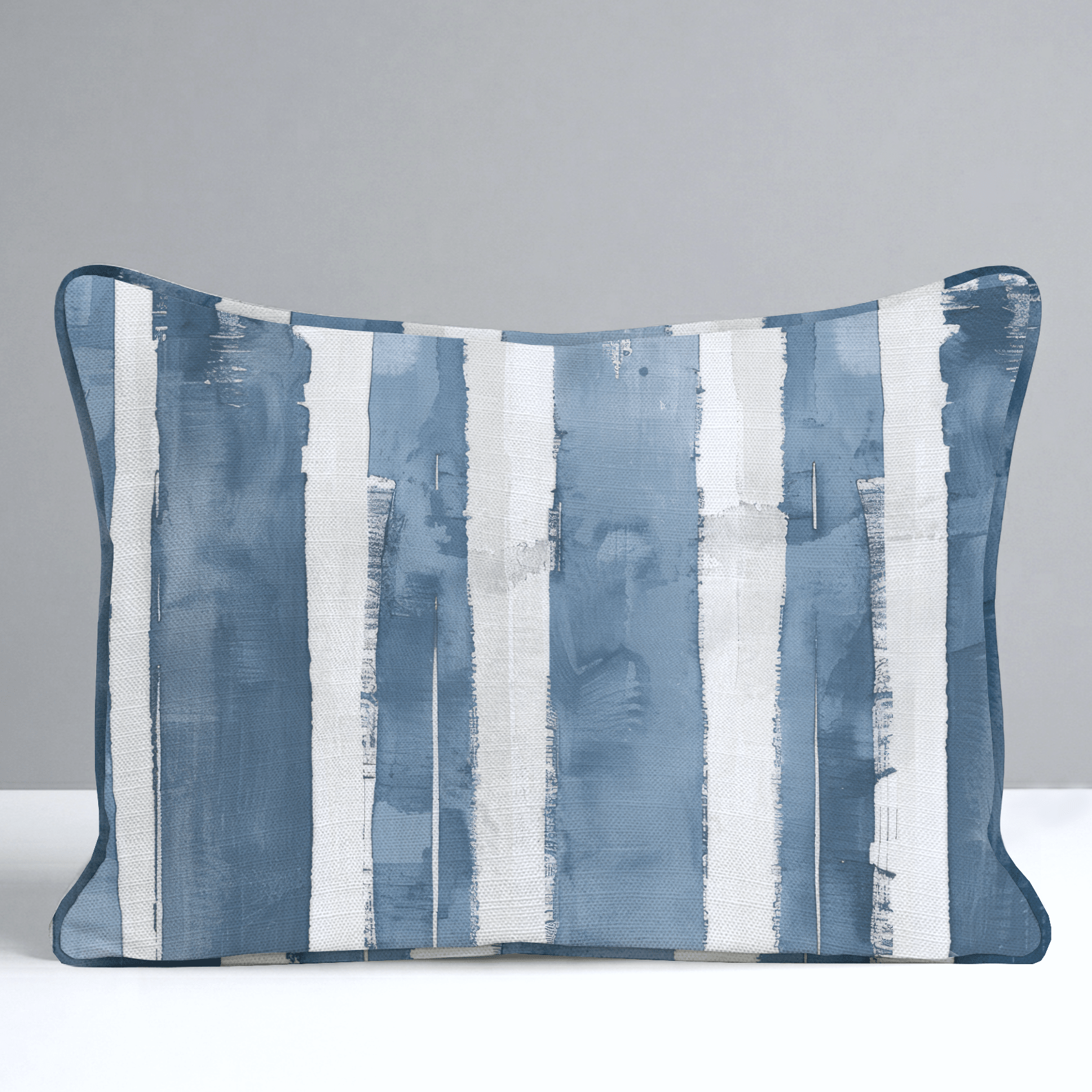 Blue Rhapsody Throw Pillow - Lemon Park