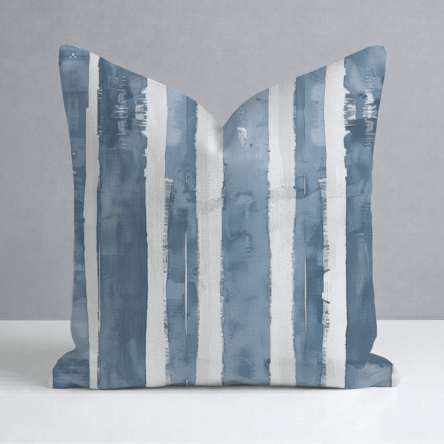 Blue Rhapsody Throw Pillow - Lemon Park