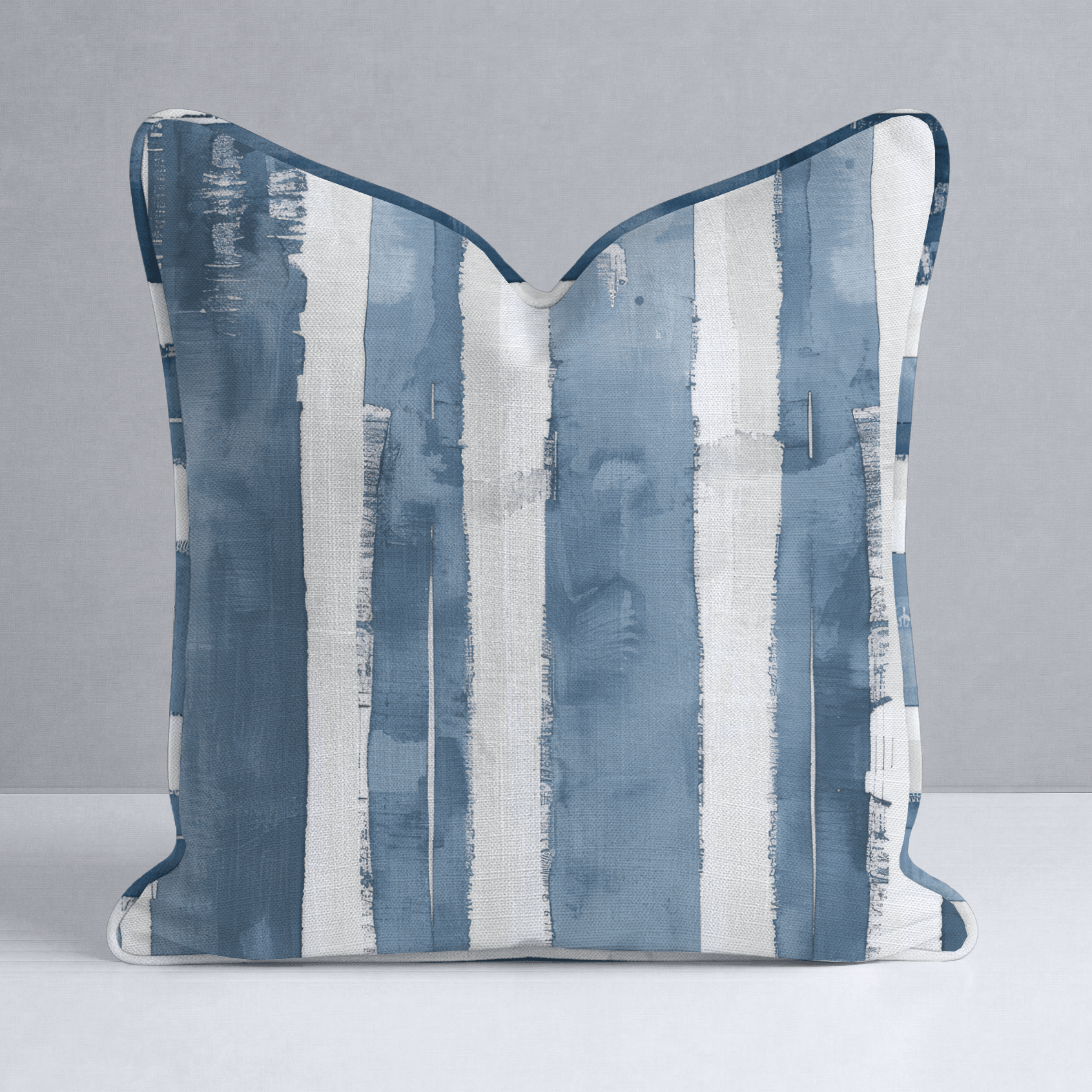 Blue Rhapsody Throw Pillow - Lemon Park