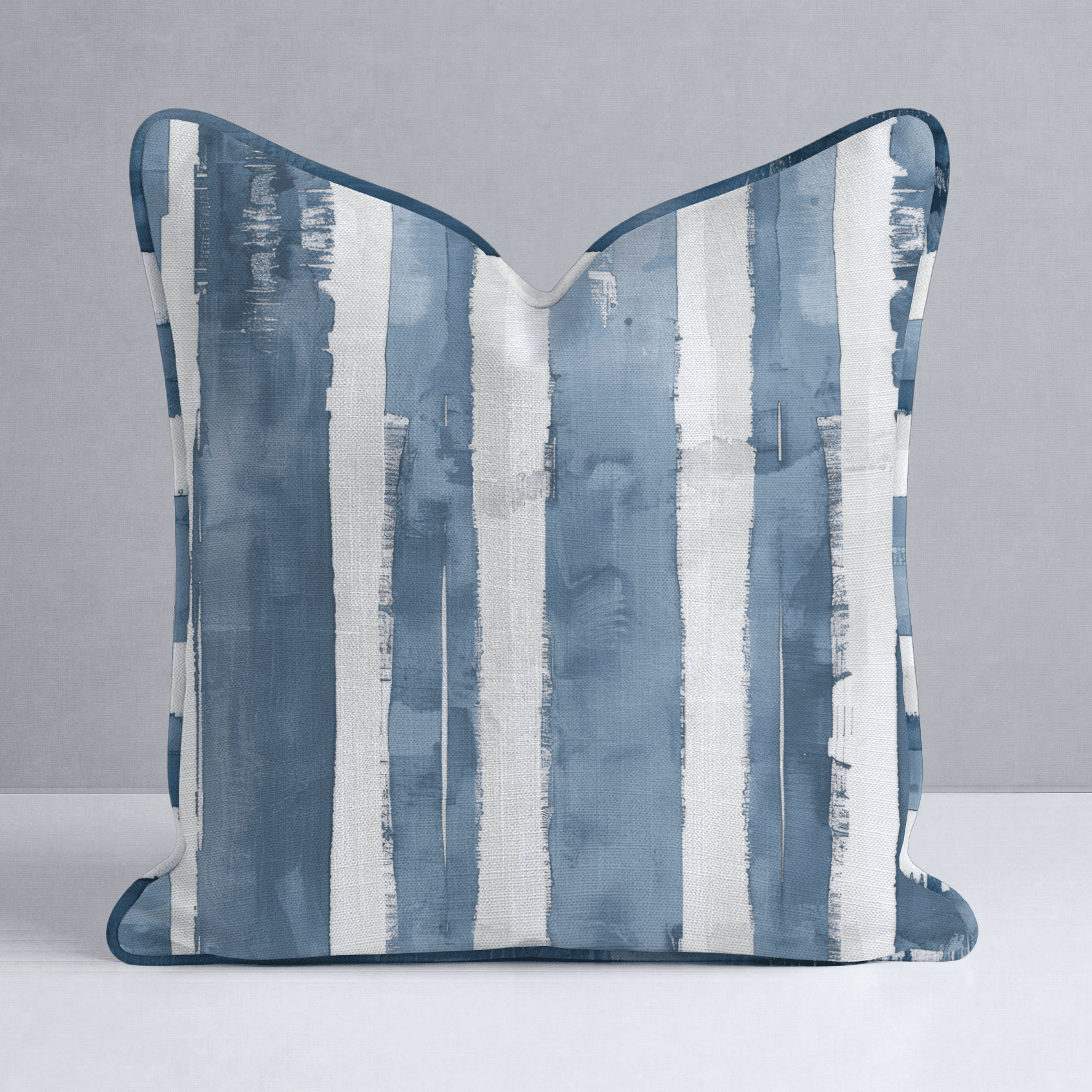 Blue Rhapsody Throw Pillow - Lemon Park