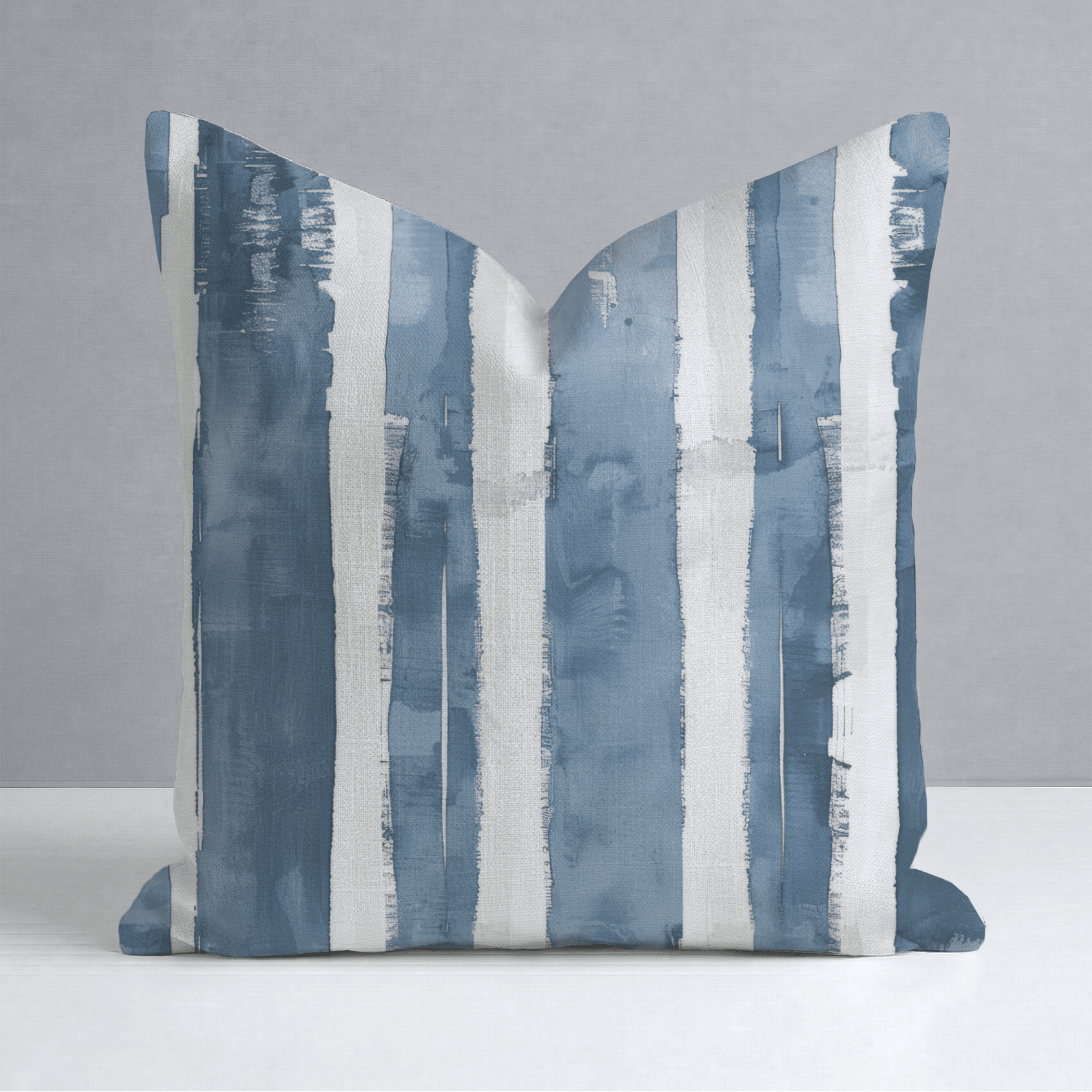 Blue Rhapsody Throw Pillow - Lemon Park