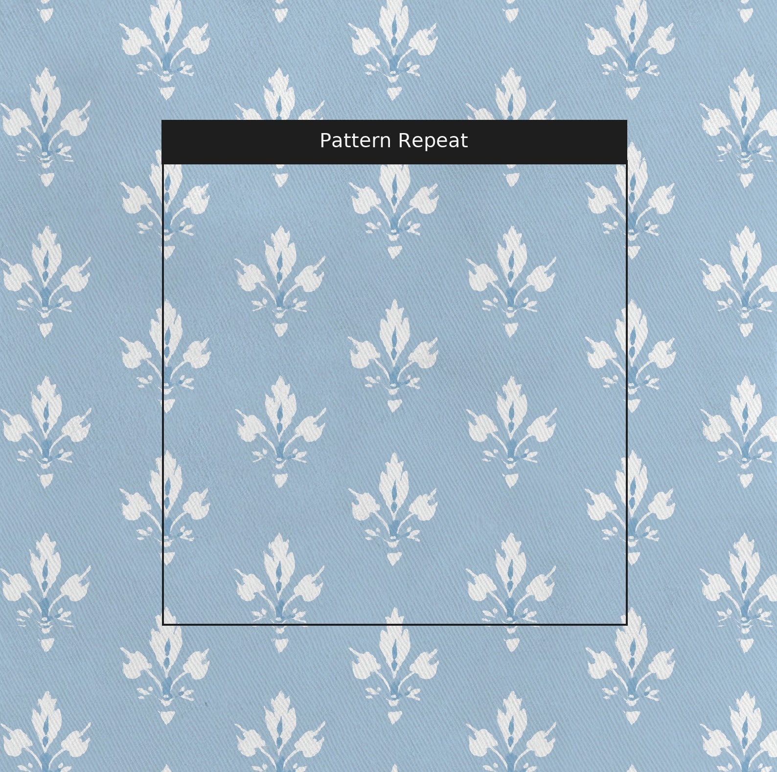 Bluebell Crest - Fabric - Lemon Park