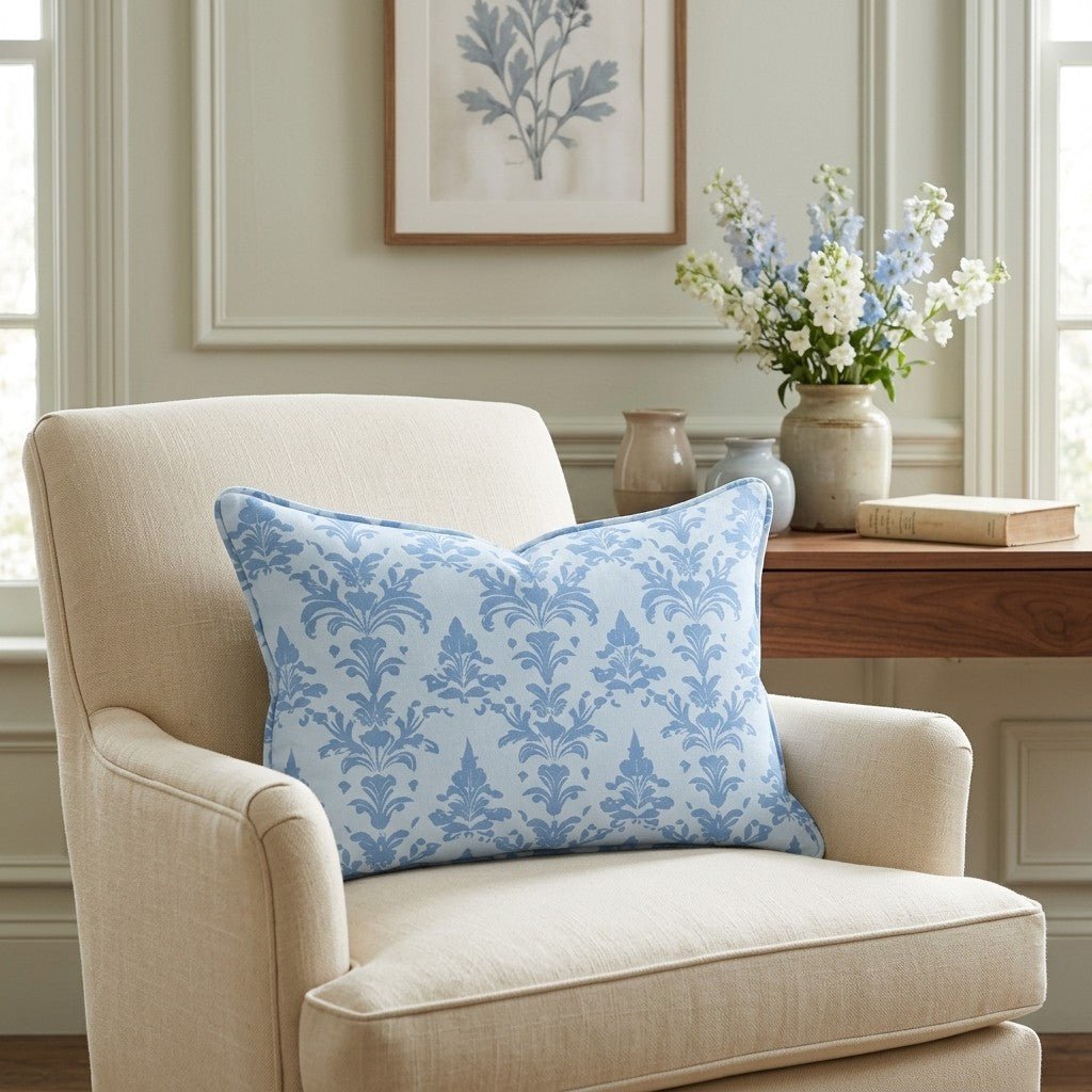 Bluebell Throw Pillow - Lemon Park