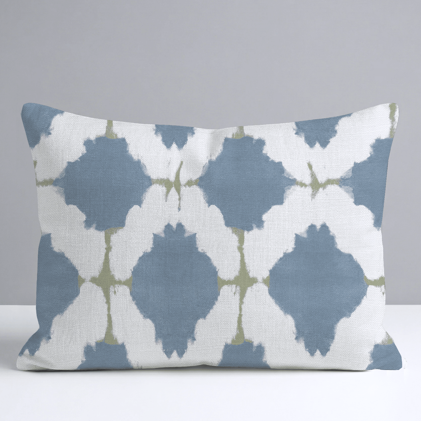 Bluebell Trellis Throw Pillow - Lemon Park