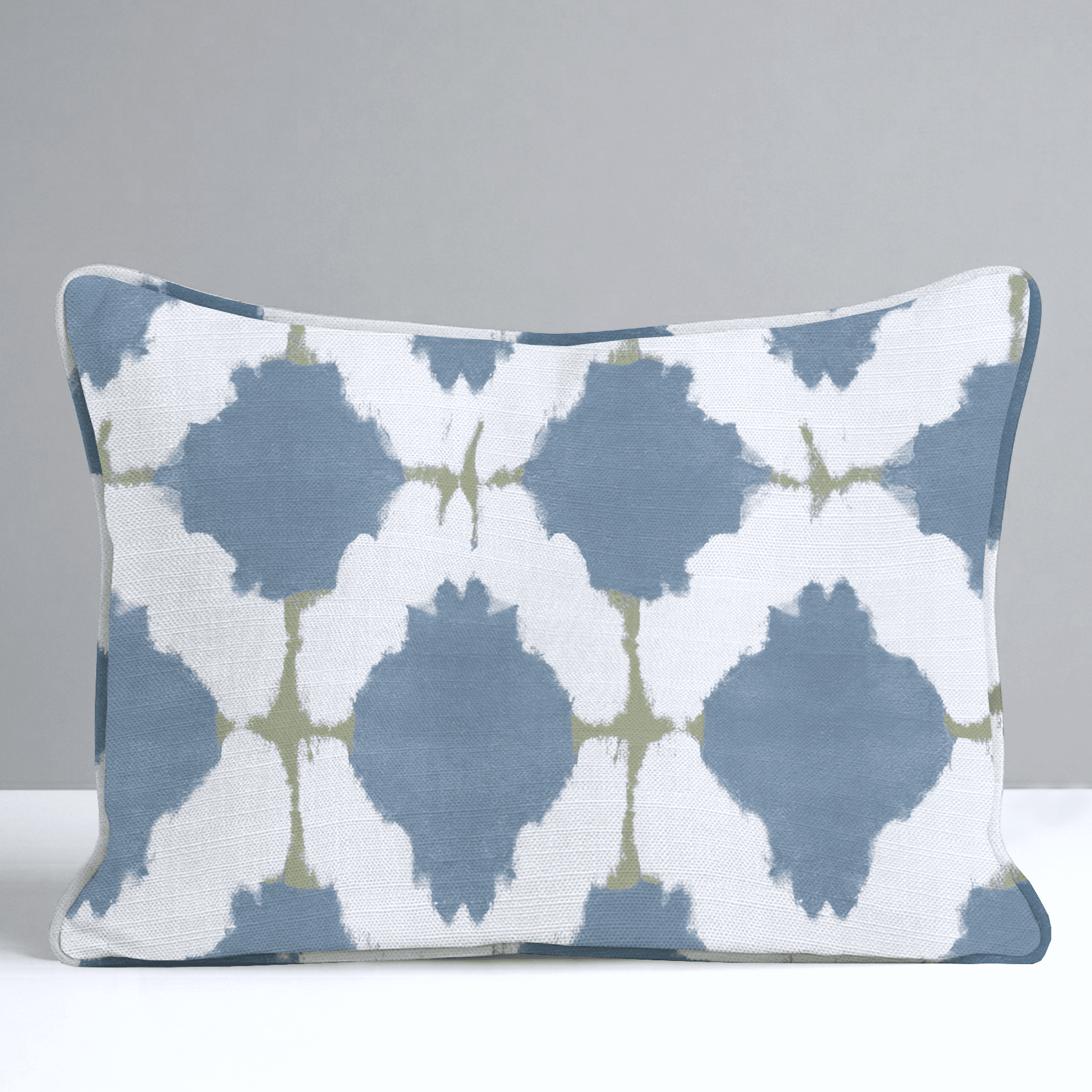 Bluebell Trellis Throw Pillow - Lemon Park