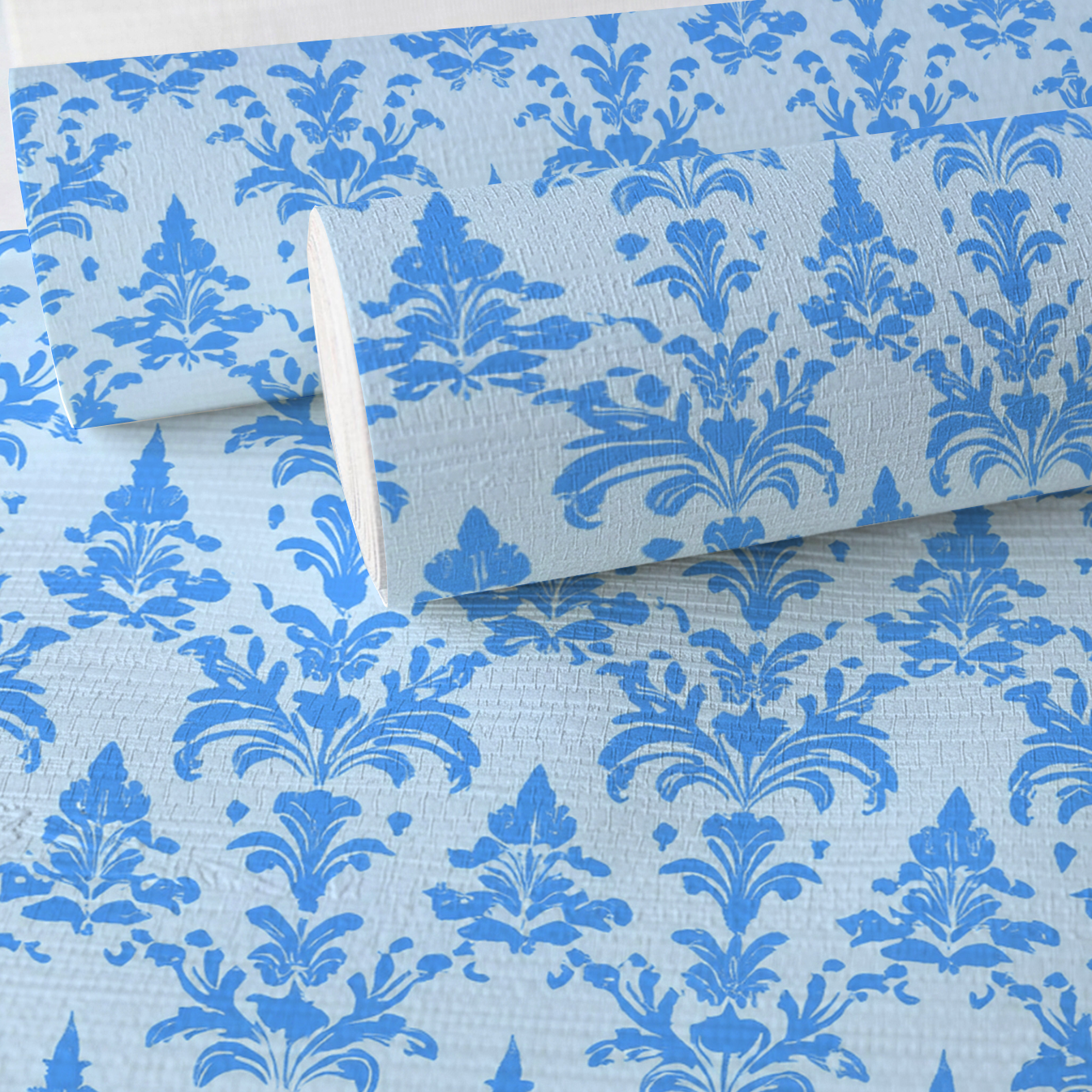Bluebell Faux Grasscloth Wallpaper