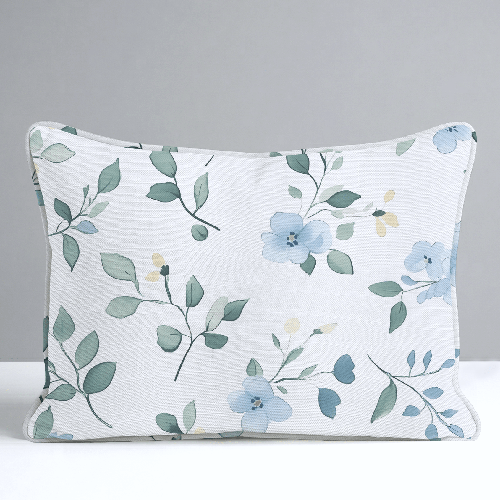 Bluebell Whimsy Throw Pillow - Lemon Park