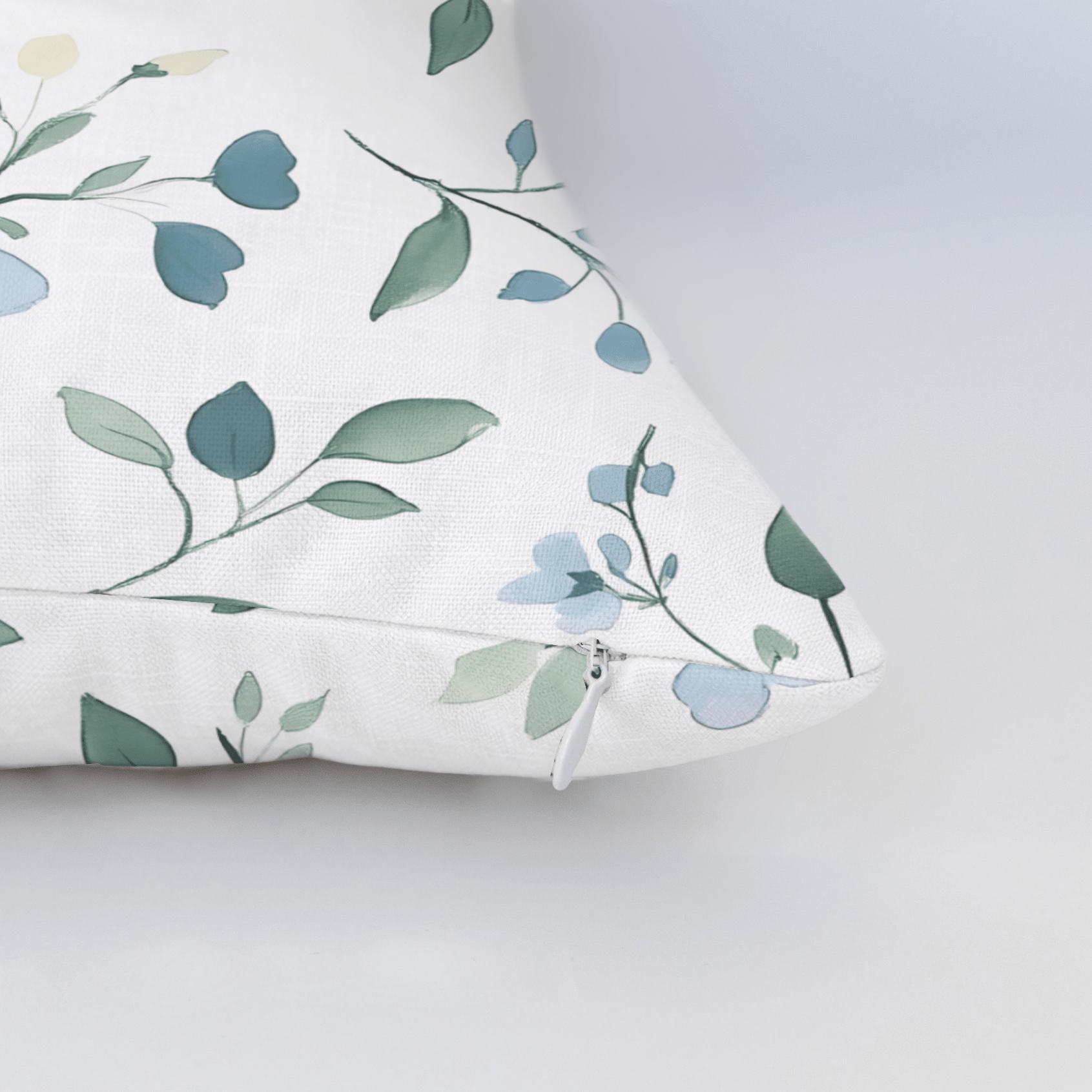 Bluebell Whimsy Throw Pillow - Lemon Park