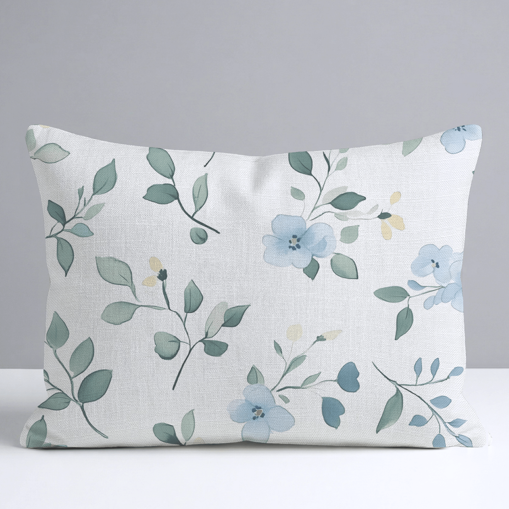 Bluebell Whimsy Throw Pillow - Lemon Park