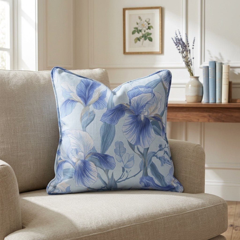 Blueberry Dream Throw Pillow - Lemon Park