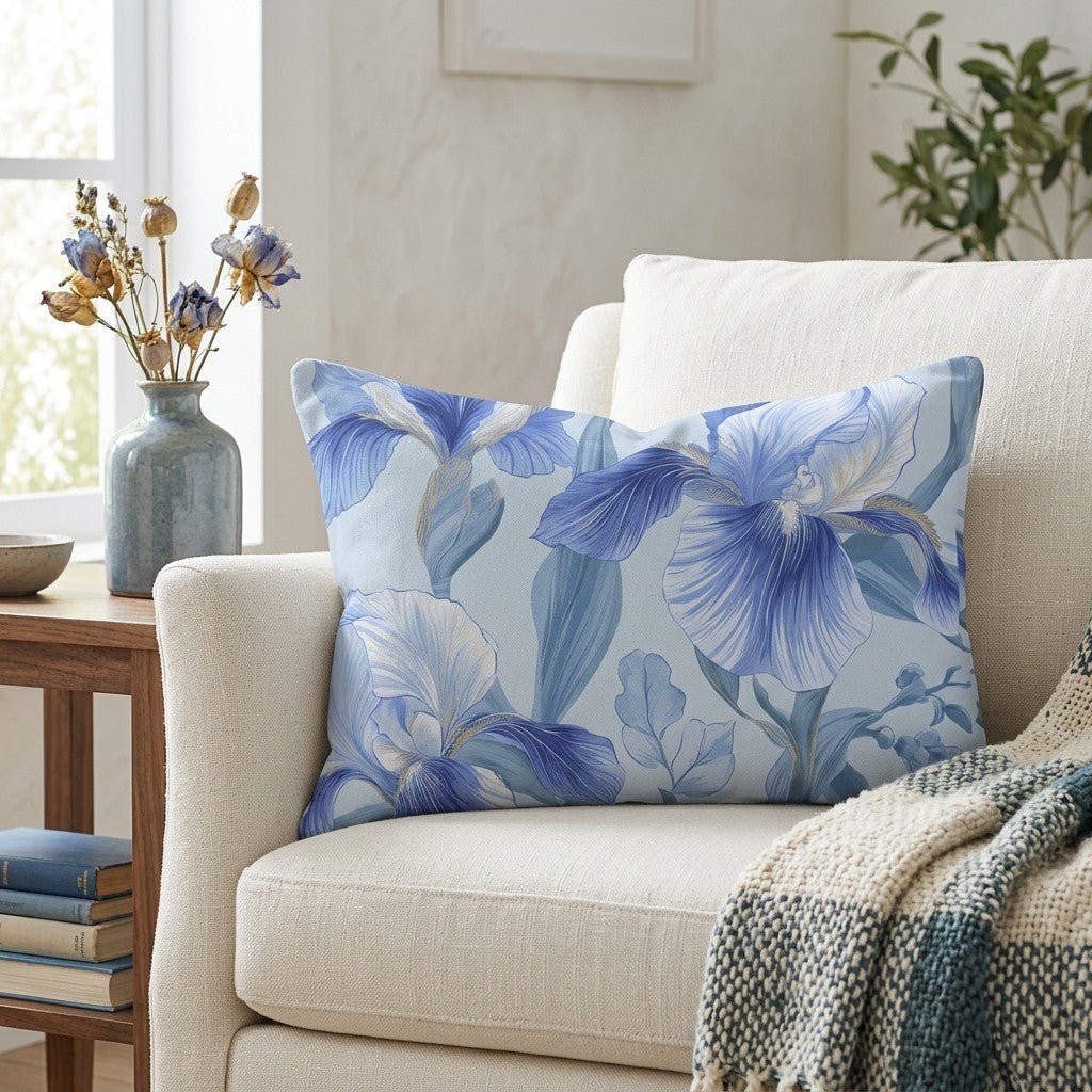 Blueberry Dream Throw Pillow - Lemon Park