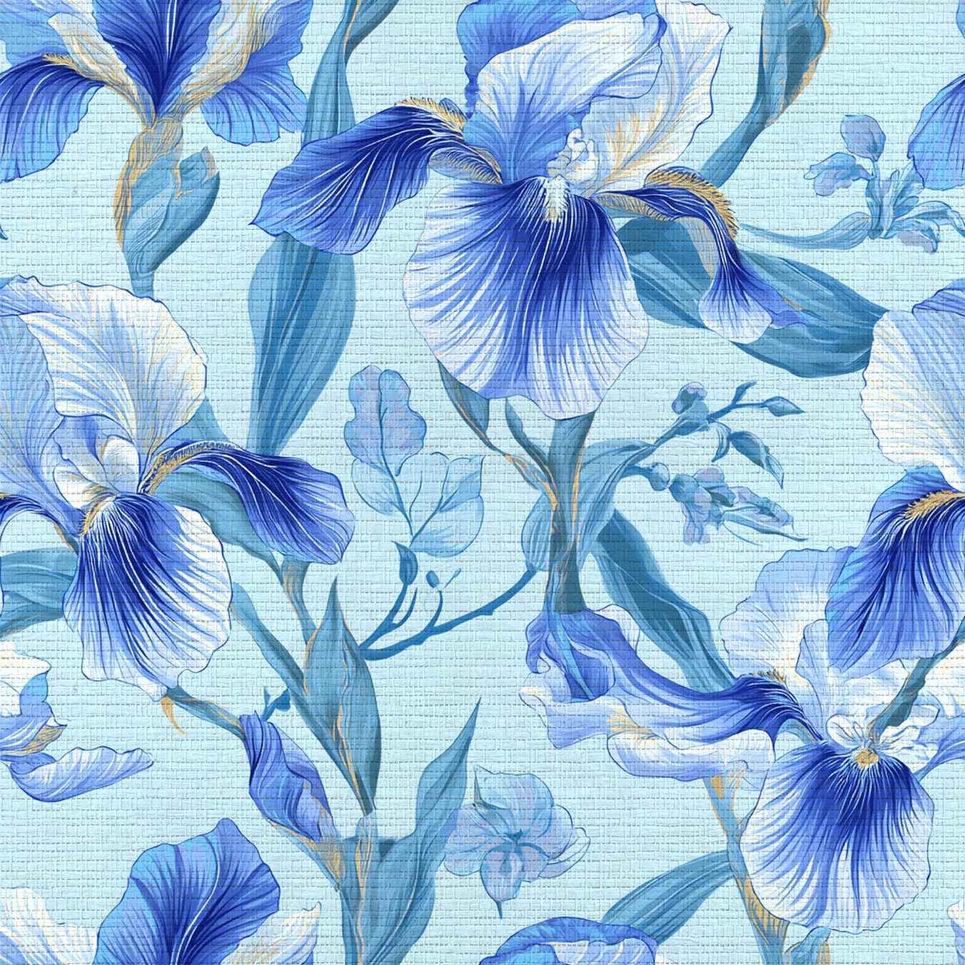 Blueberry Dream Faux Grasscloth Wallpaper