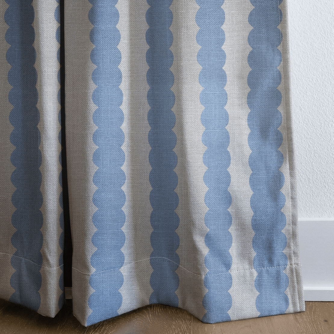 Blueberry Stripes - Drapery - Lemon Park