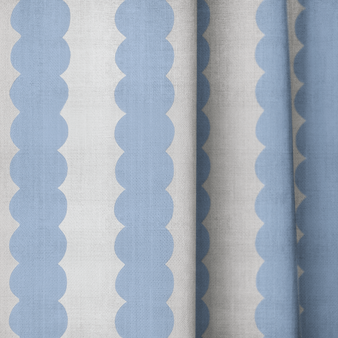 Blueberry Stripes - Drapery - Lemon Park