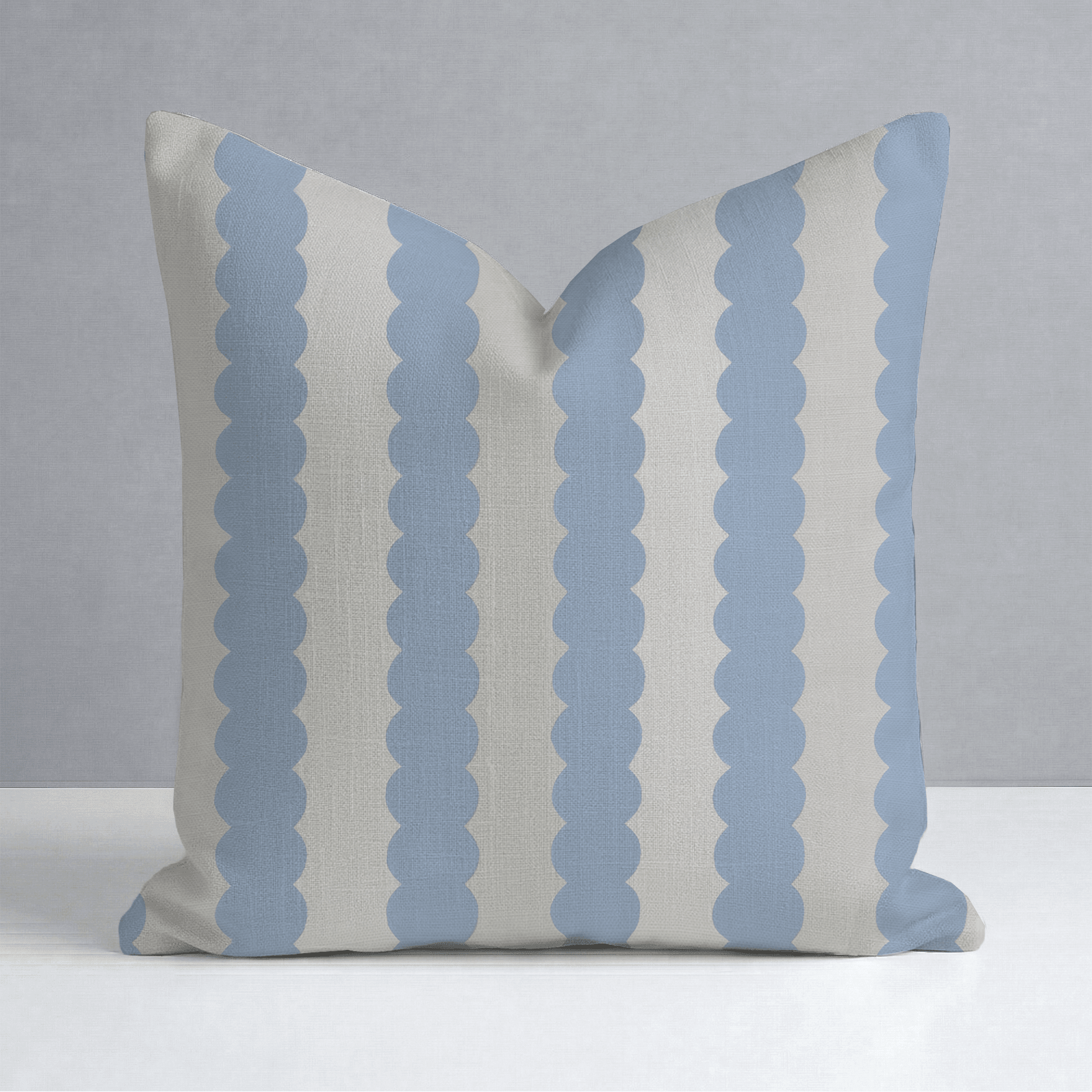 Blueberry Stripes Throw Pillow - Lemon Park