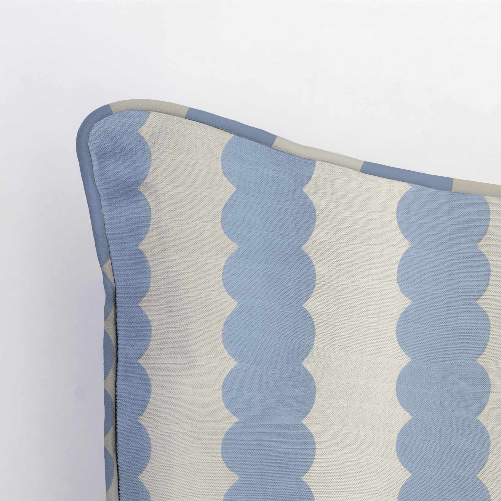 Blueberry Stripes Throw Pillow - Lemon Park