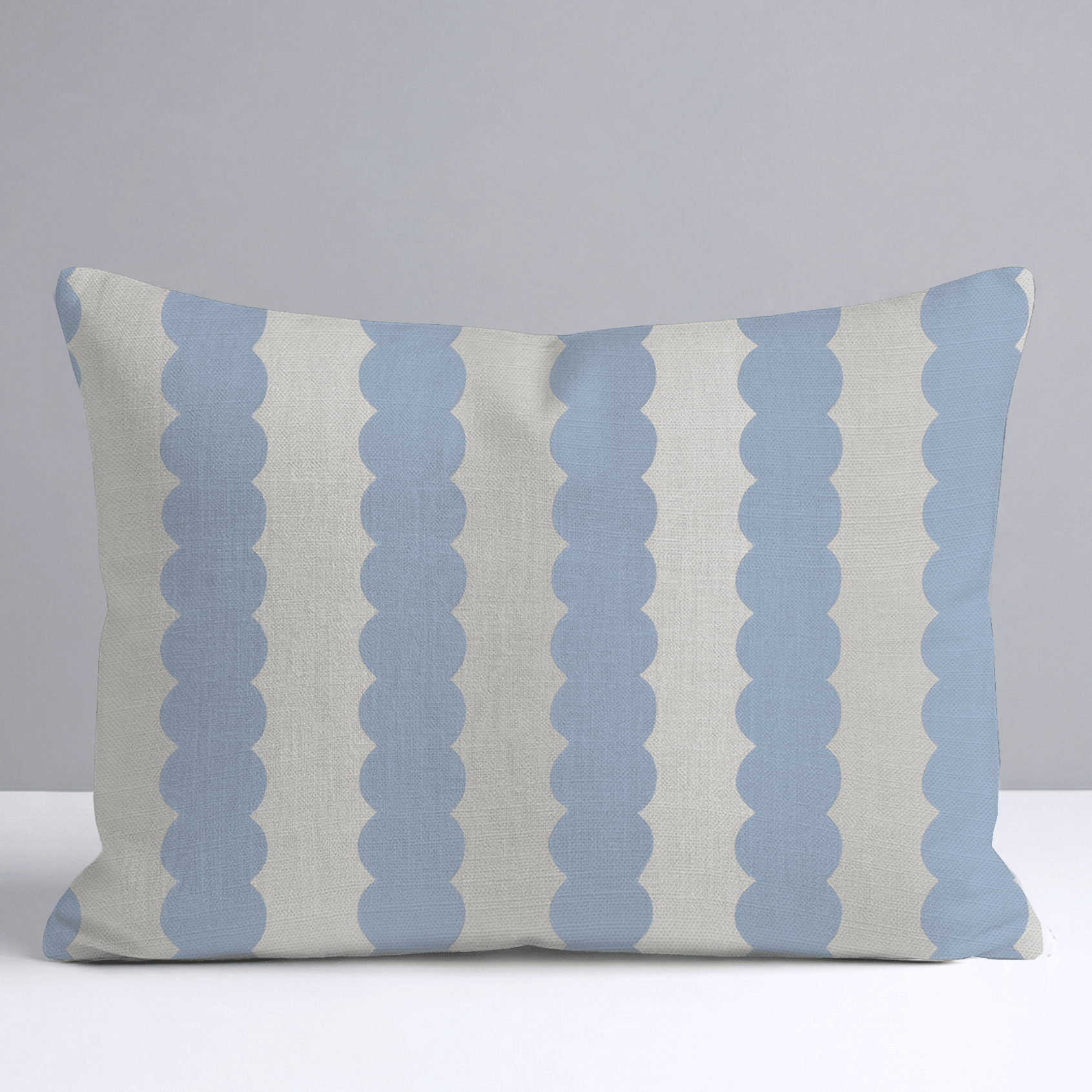 Blueberry Stripes Throw Pillow - Lemon Park