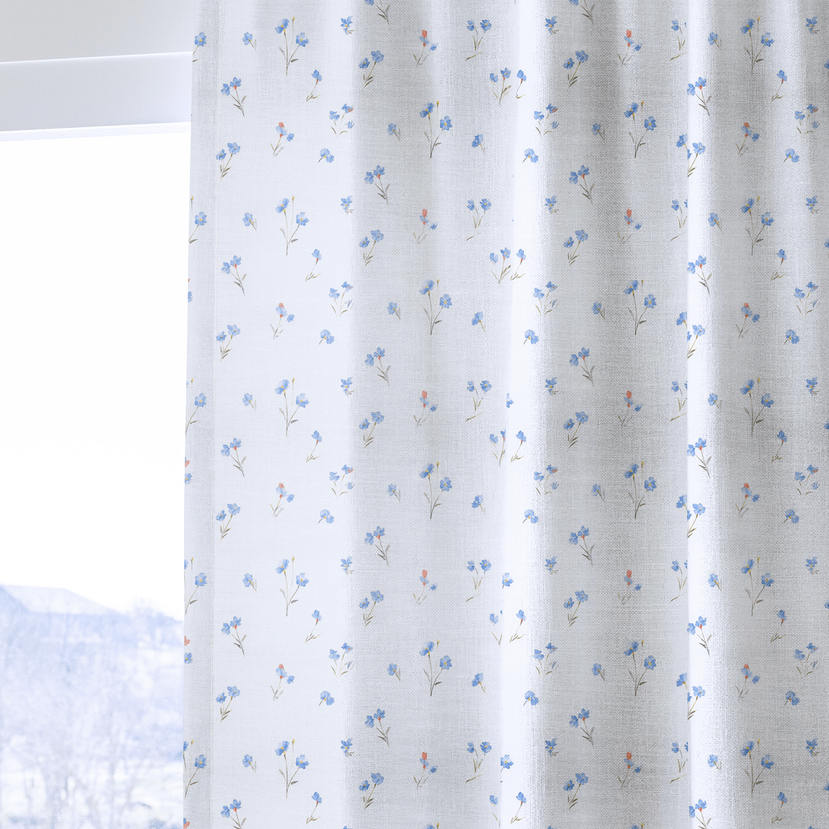 Bluebird - Drapery - Lemon Park