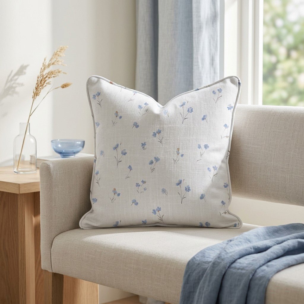 Bluebird Throw Pillow - Lemon Park