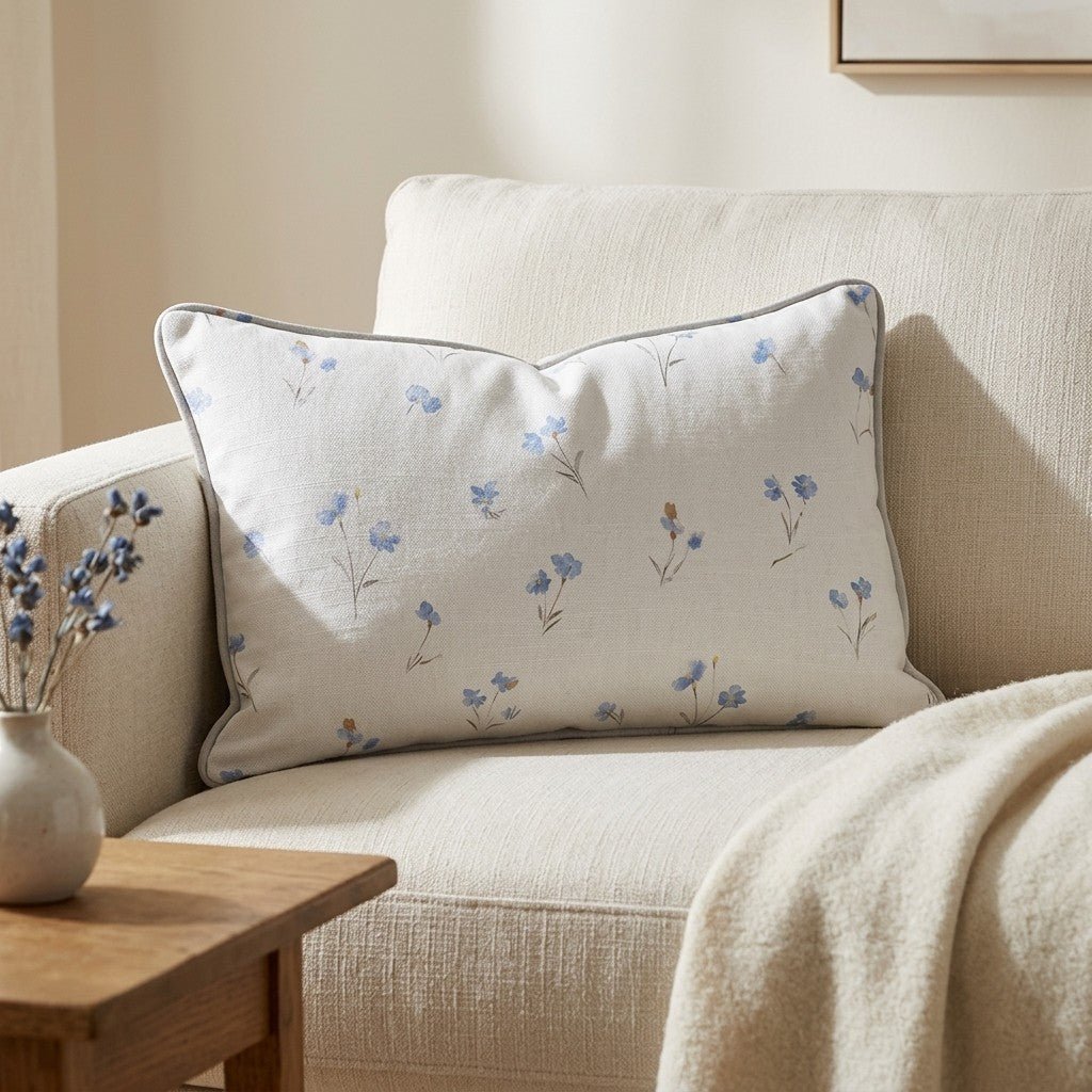 Bluebird Throw Pillow - Lemon Park