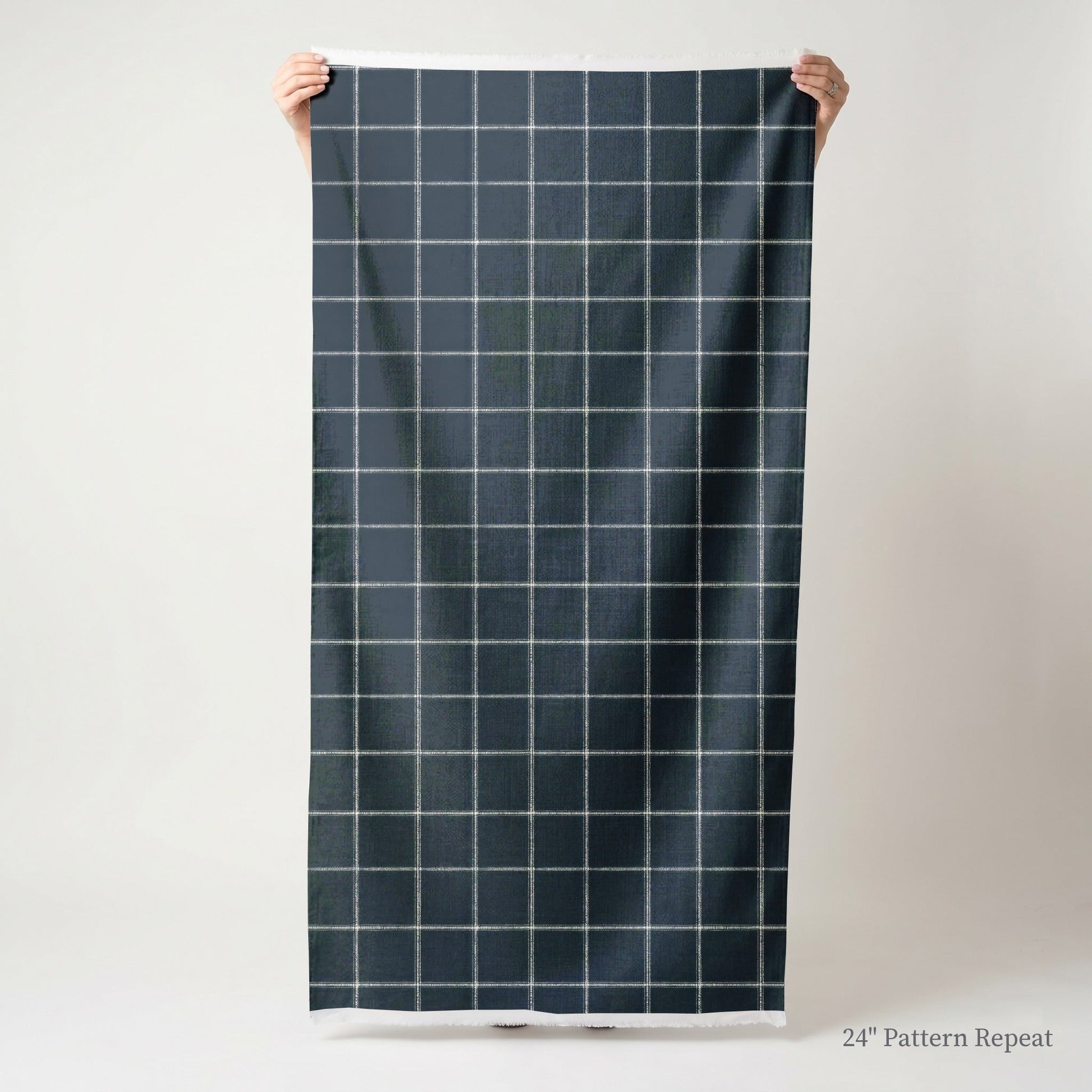 Blueford Check - Fabric - Lemon Park