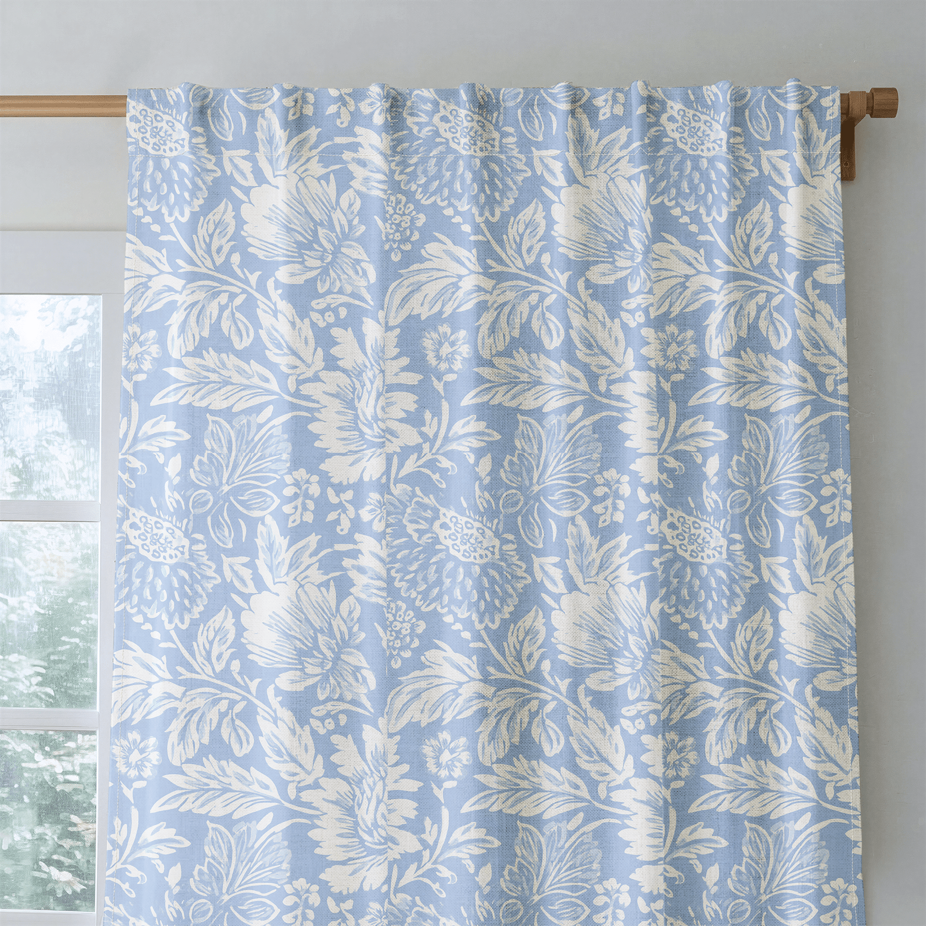 Bluewood Grove - Drapery - Lemon Park