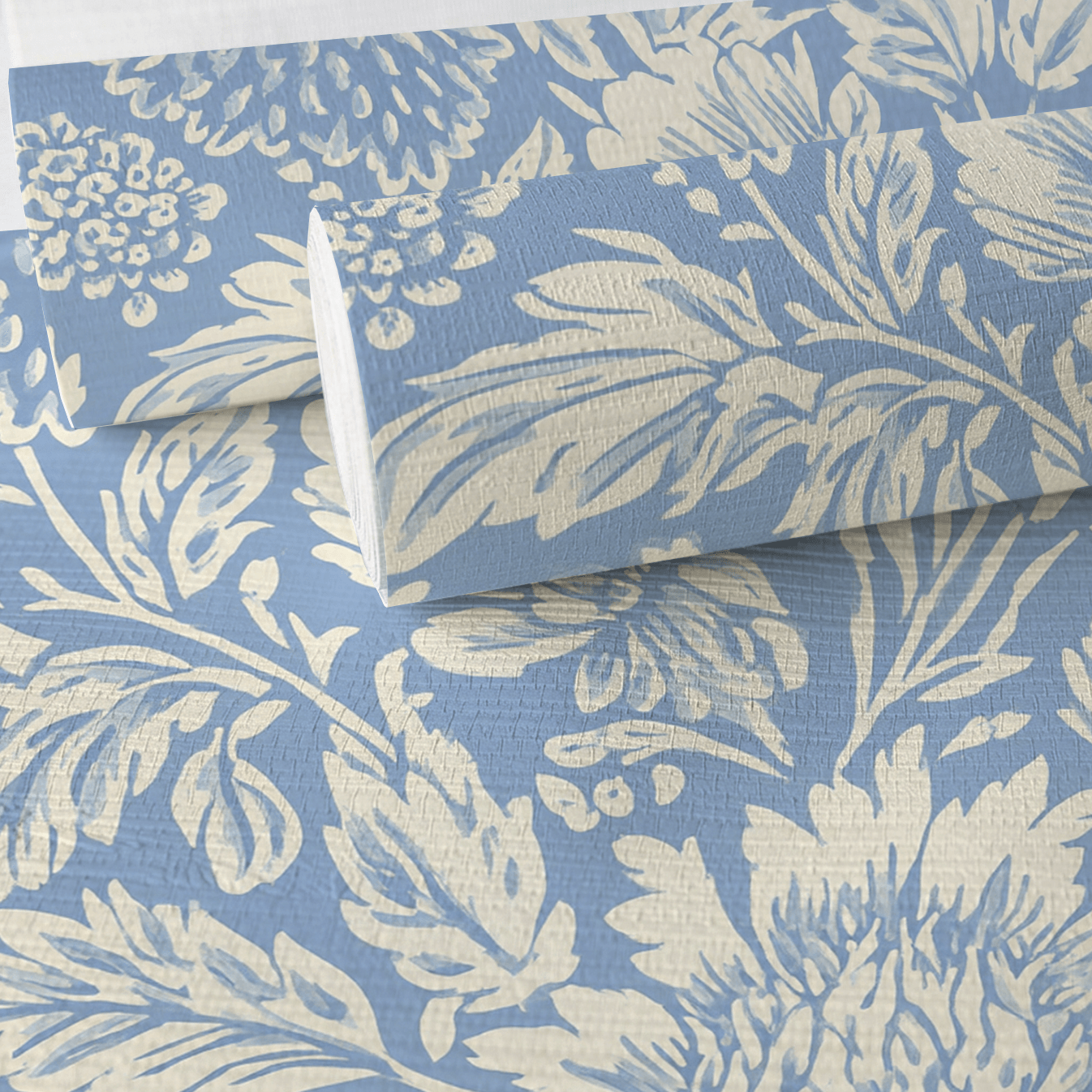 Bluewood Grove Faux Grasscloth Wallpaper - Lemon Park