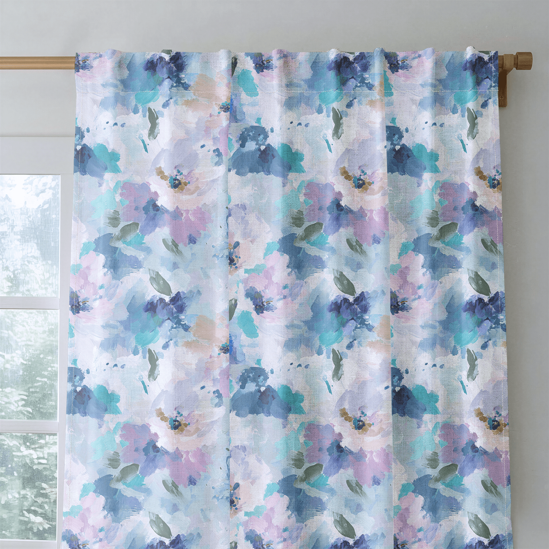 Blurred in Bloom - Drapery - Lemon Park