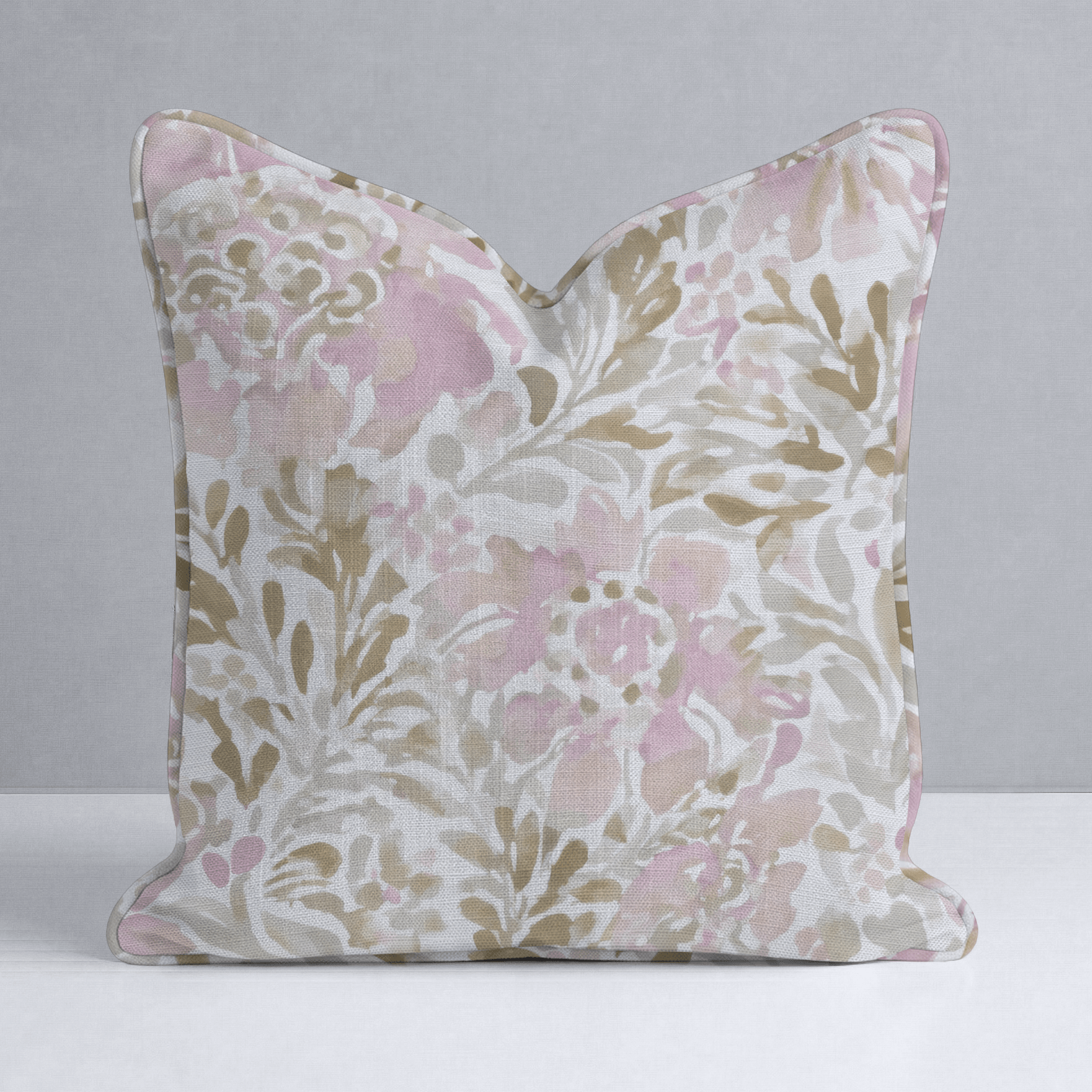 Blush Birch Throw Pillow - Lemon Park