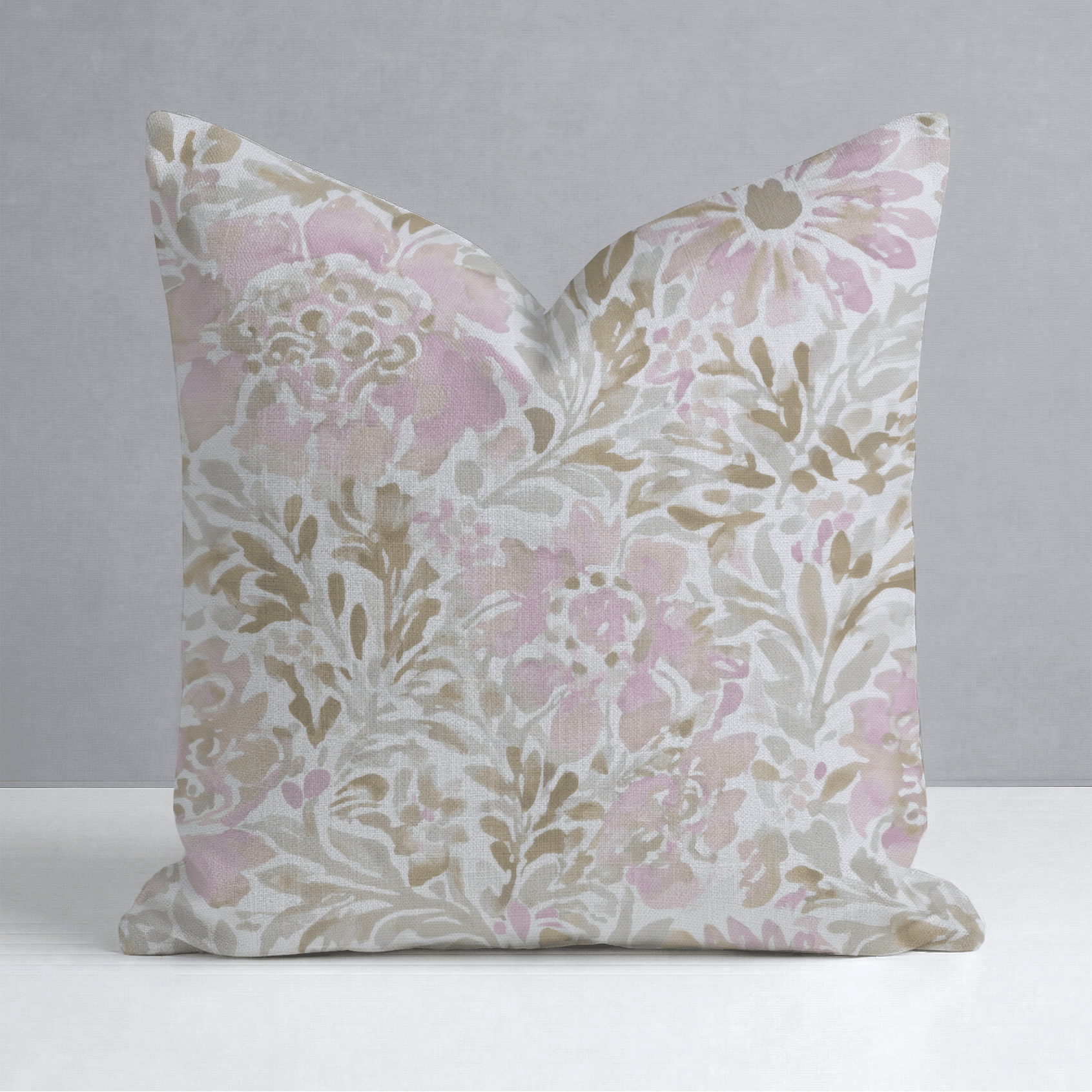 Blush Birch Throw Pillow - Lemon Park