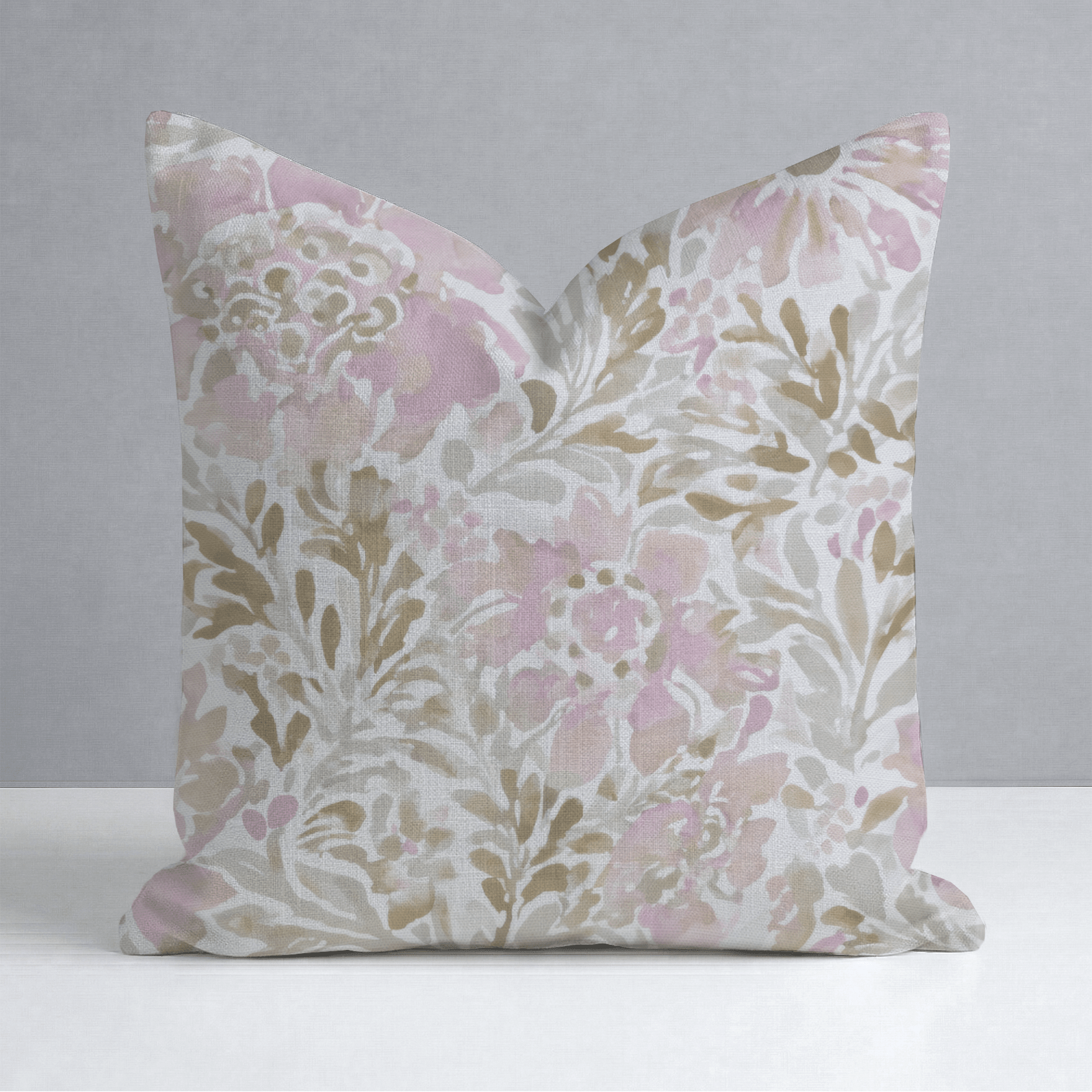 Blush Birch Throw Pillow - Lemon Park