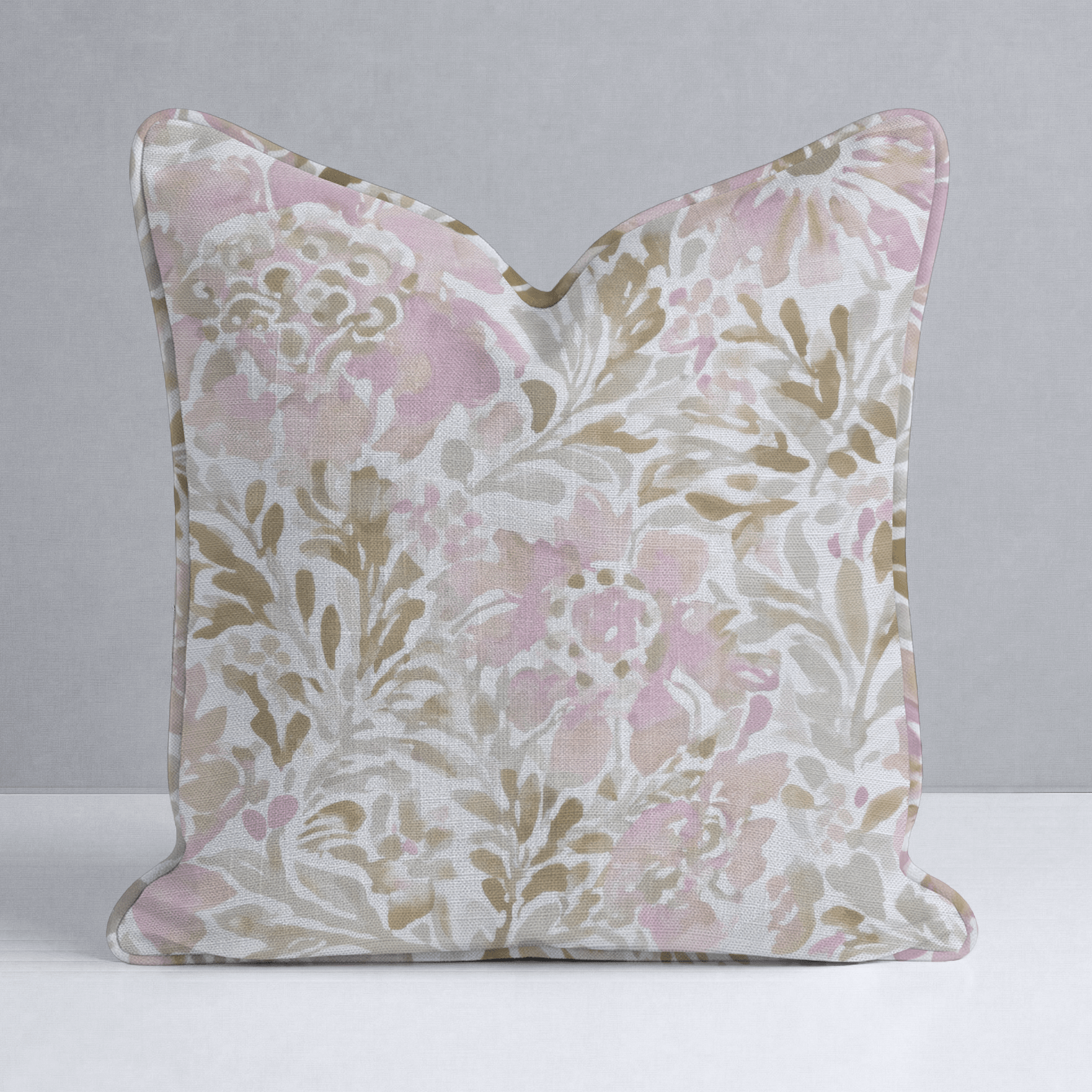 Blush Birch Throw Pillow - Lemon Park