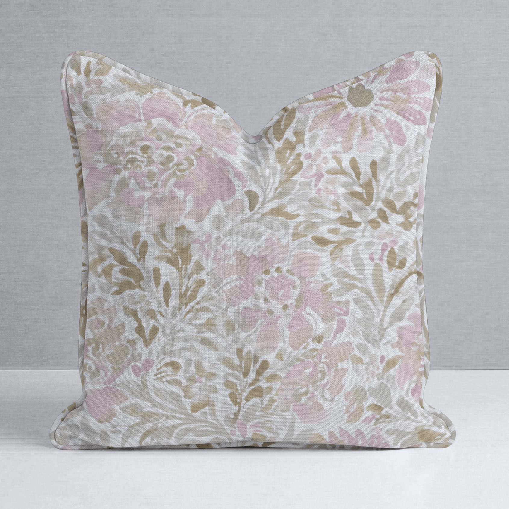 Blush Birch Throw Pillow - Lemon Park