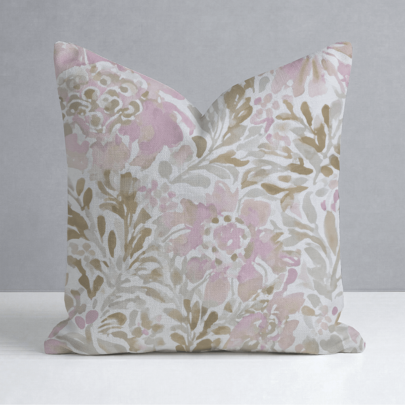 Blush Birch Throw Pillow - Lemon Park